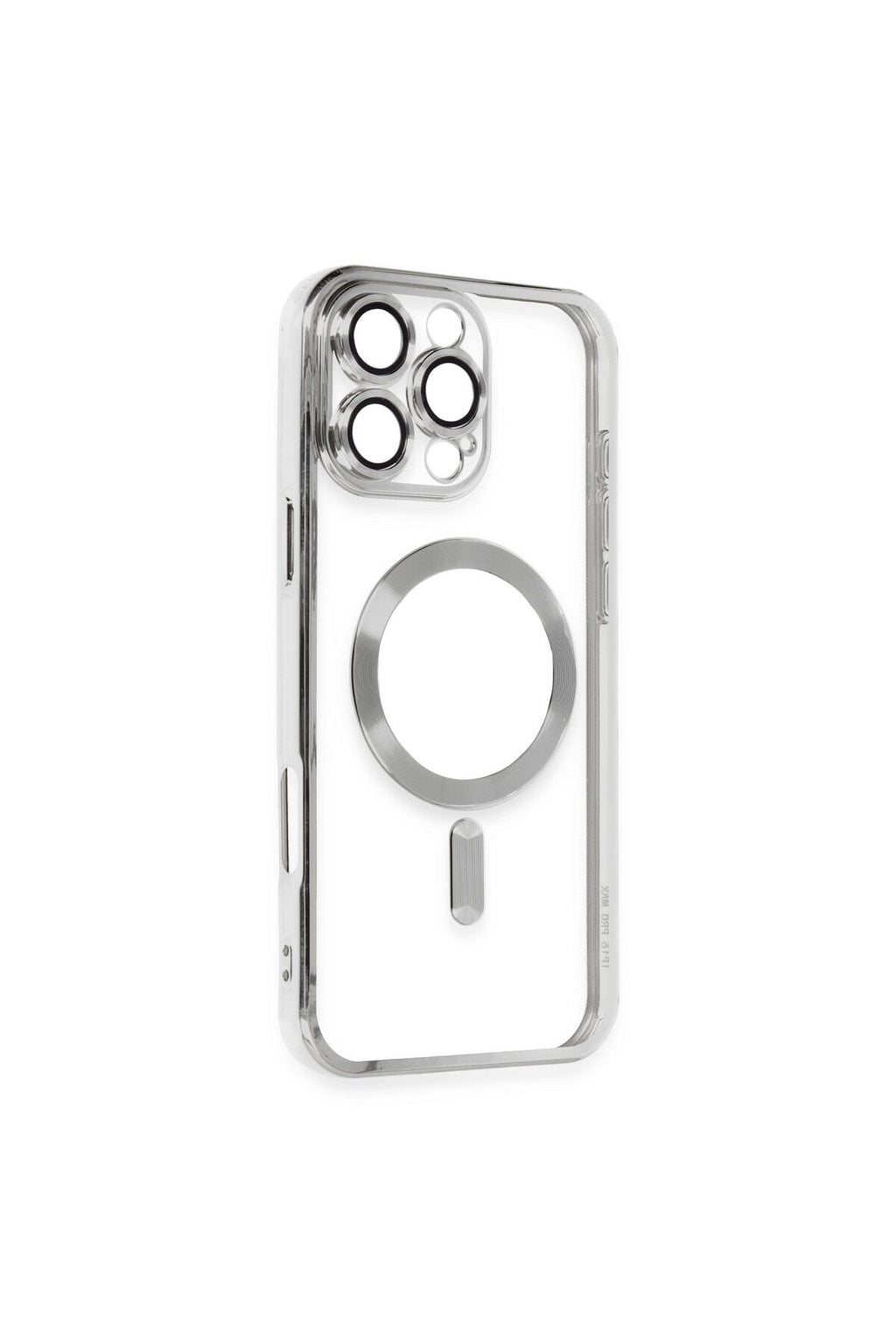 Apple iPhone 16 Pro Uyumlu Kılıf Kross Magneticsafe Kapak - Gümüş