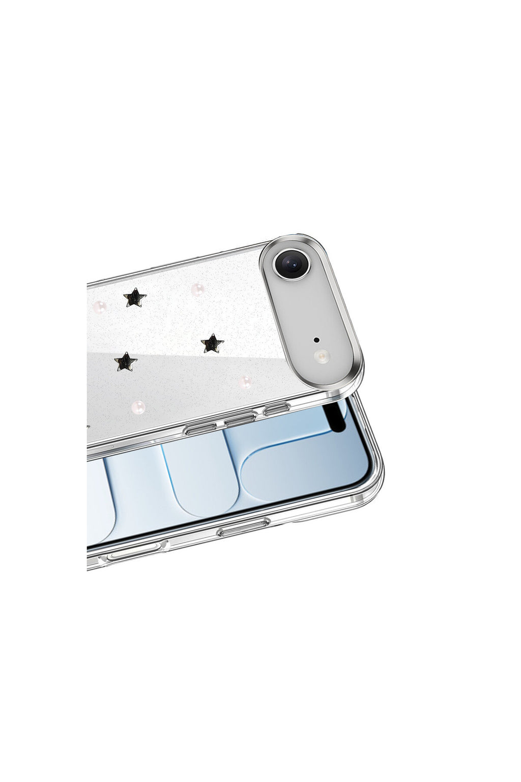 Apple iPhone 17 Air Uyumlu Fiyonk Desenli Kapak - Desen 7