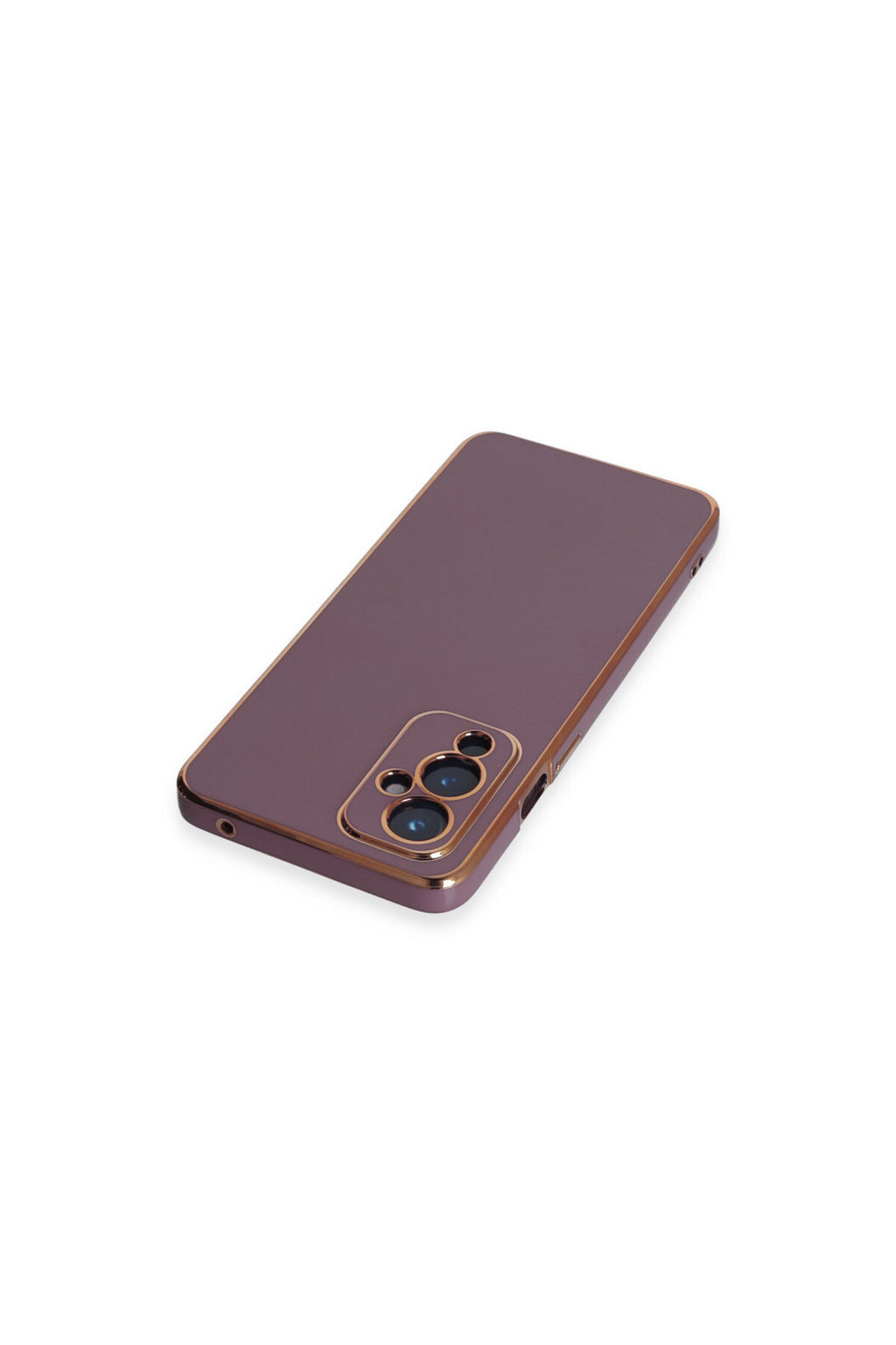 One Plus 9 Kılıf Volet Silikon - Mor