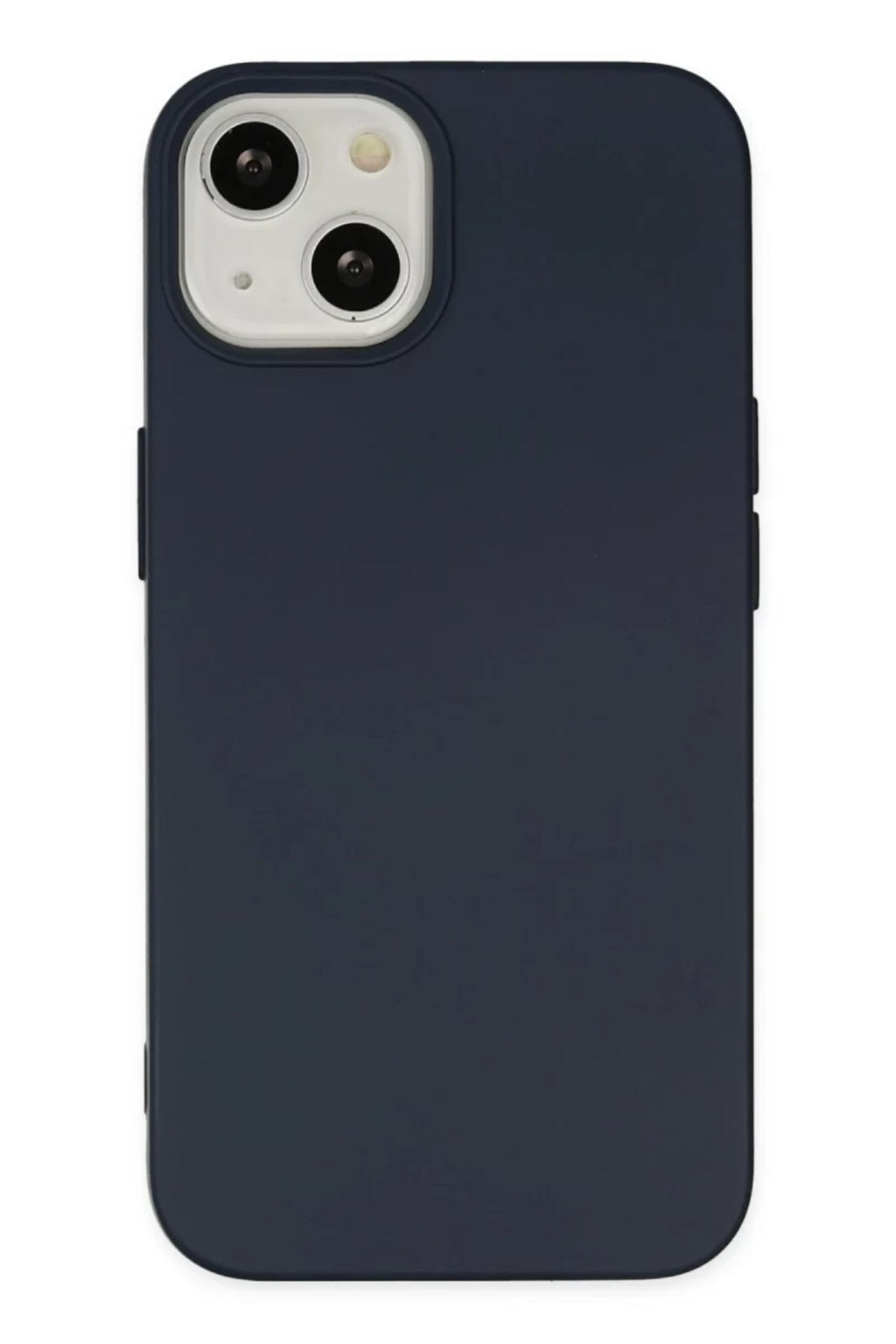 Apple iPhone 14 Plus Uyumlu Kılıf Nano içi Kadife Silikon - Lacivert