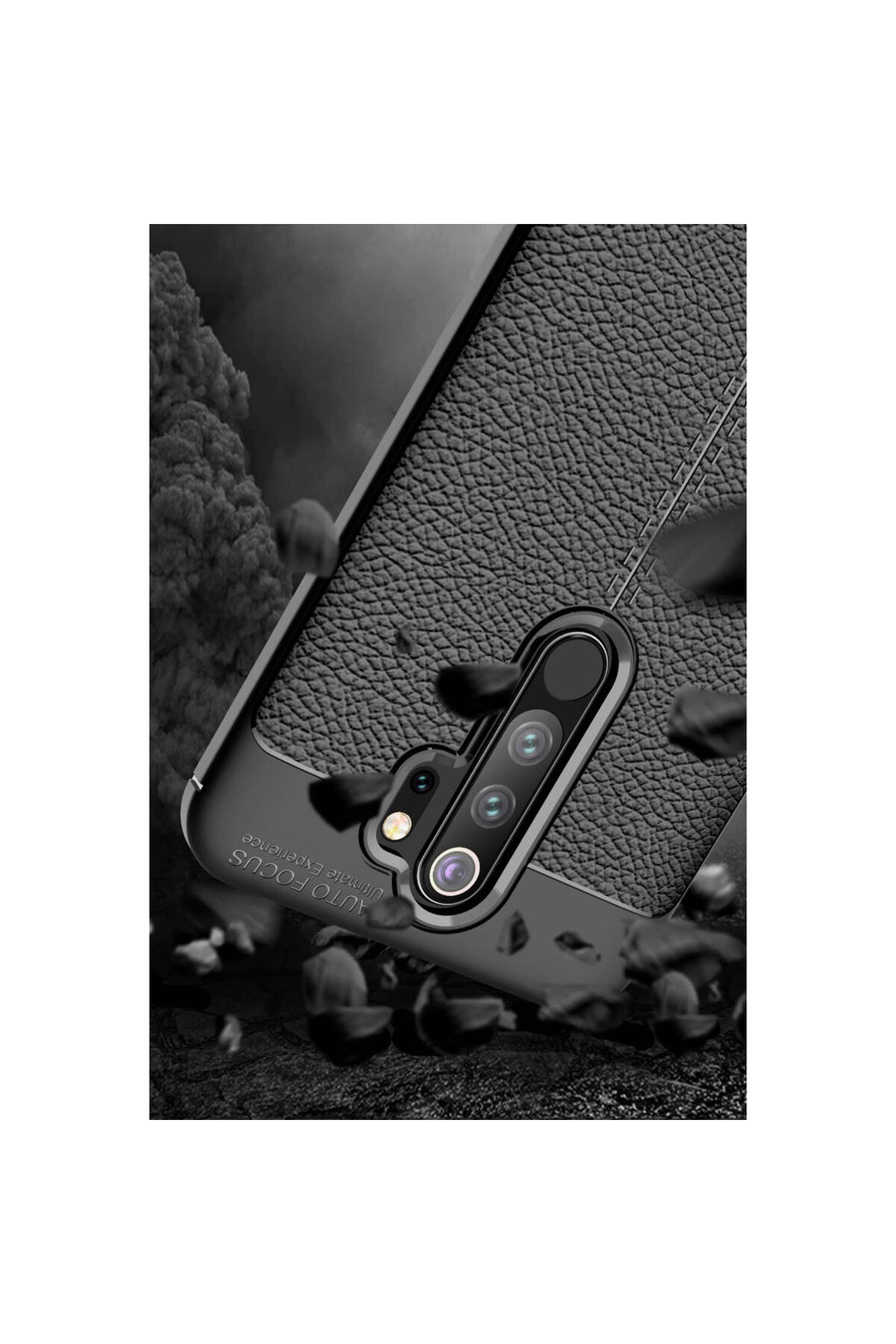 Xiaomi Redmi Note 8 Pro Uyumlu Kılıf Auto Focus Kapak - Lacivert