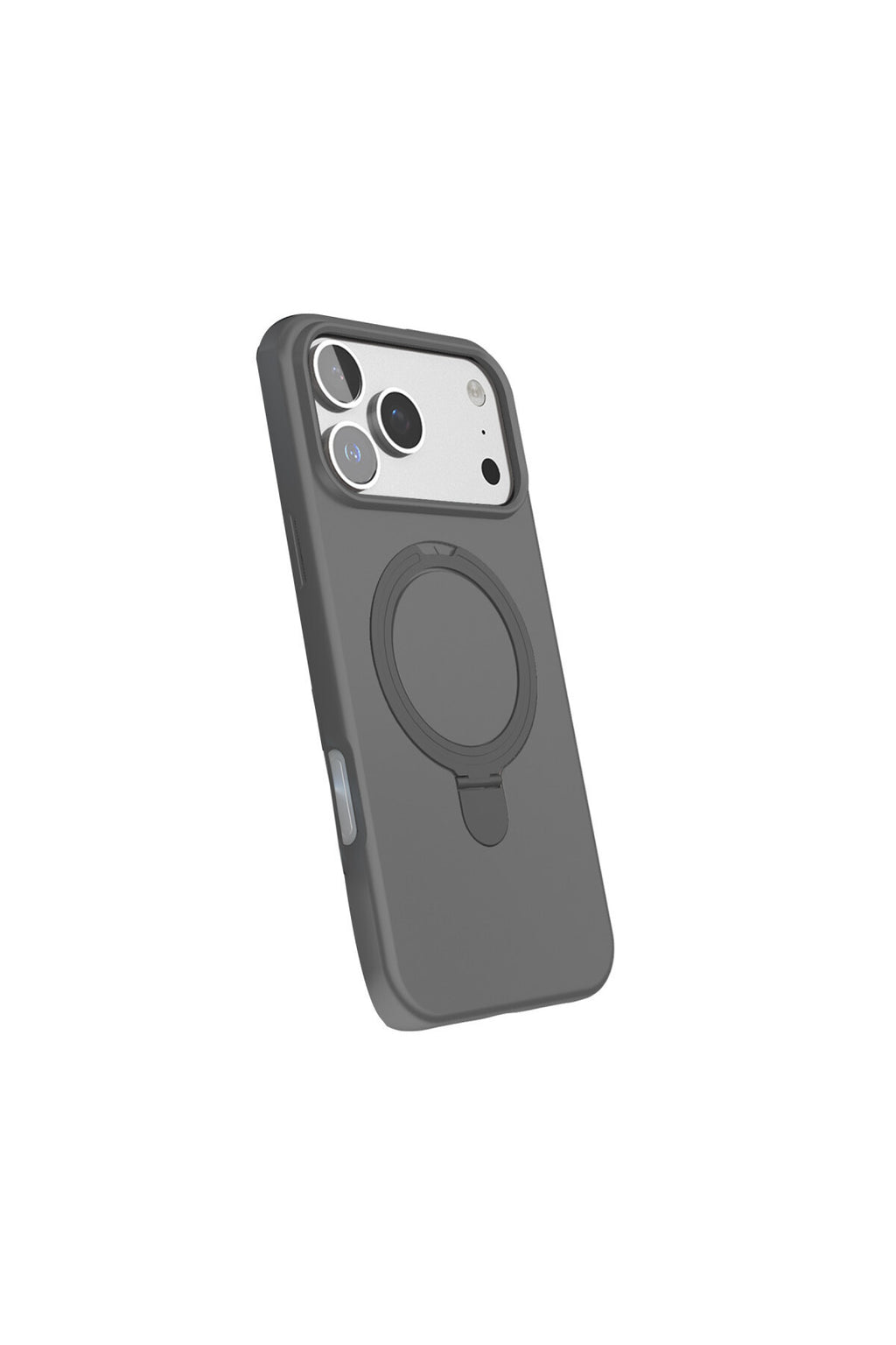 Apple iPhone 17 Pro Uyumlu Regal Magsafe Standlı Kapak - Titan Gri