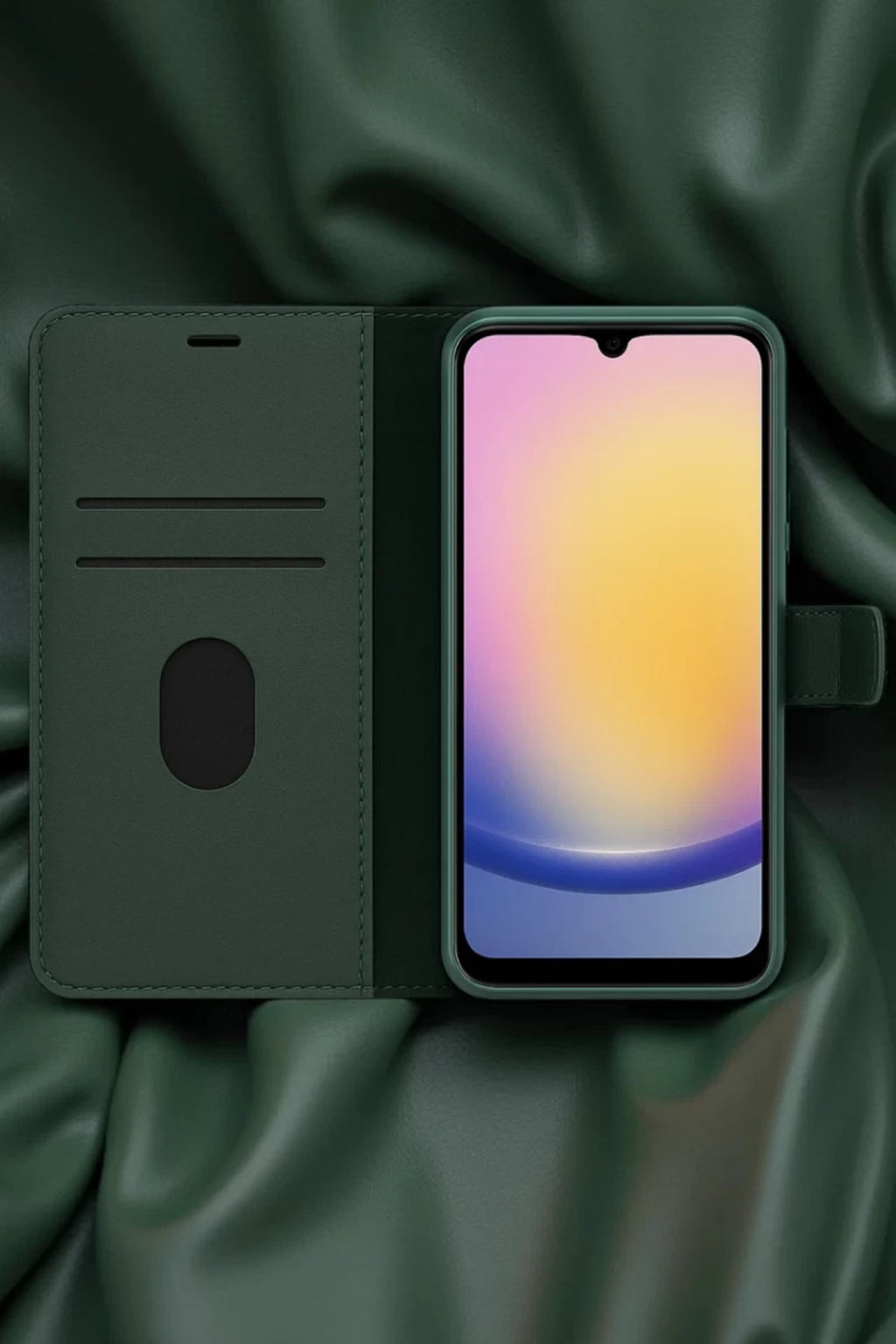 Vivo Y28 Uyumlu Kılıf Trend S Plus Kapaklı Kılıf - Taba