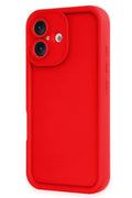 Apple iPhone 16 Uyumlu Kılıf Viera Silikon - Kırmızı