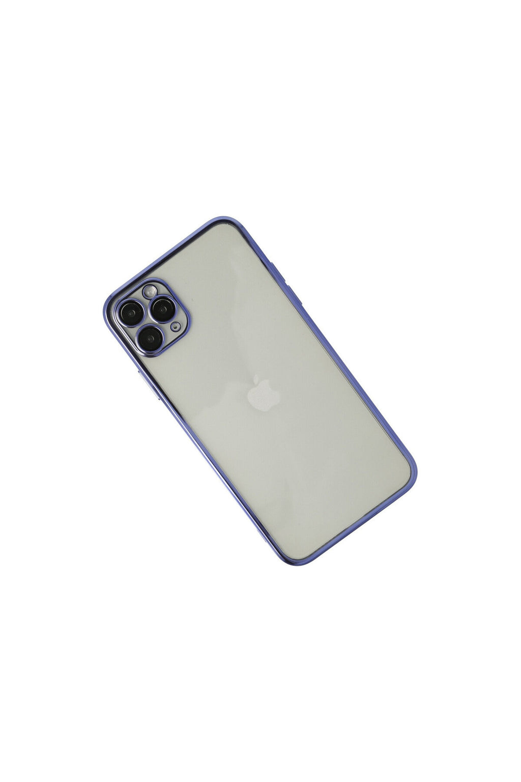 Apple iPhone 11 Pro Max Uyumlu Kılıf Lensli Silikon - Mor