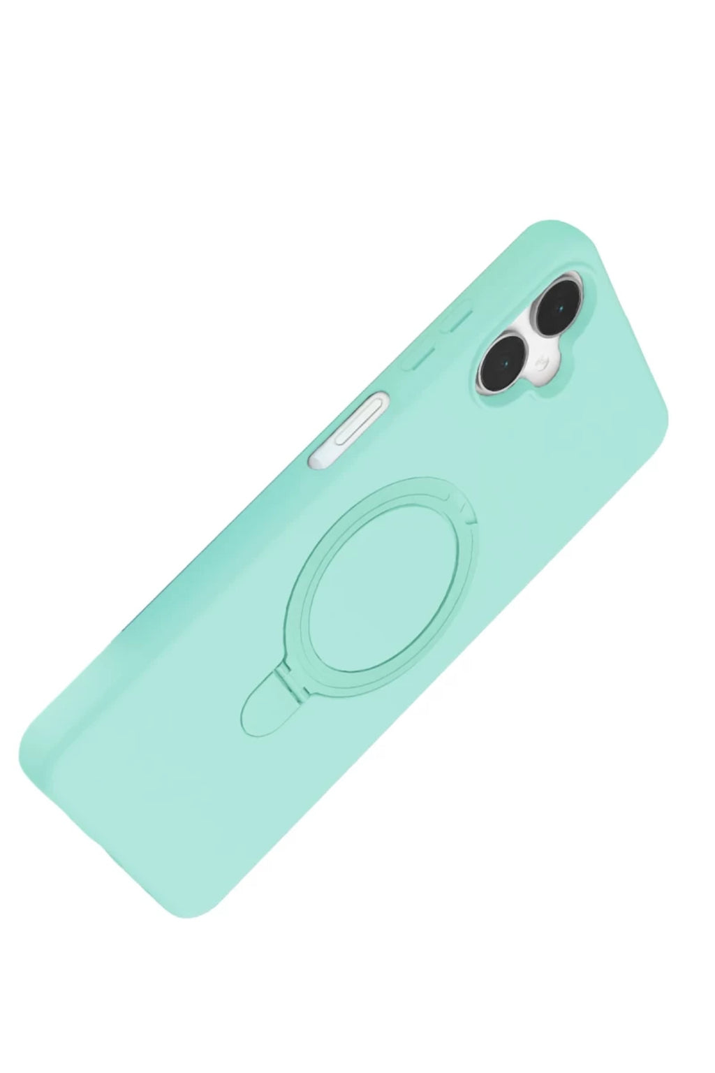 Samsung Galaxy A06 Uyumlu Regal Magsafe Standlı Kapak - Su Yeşili