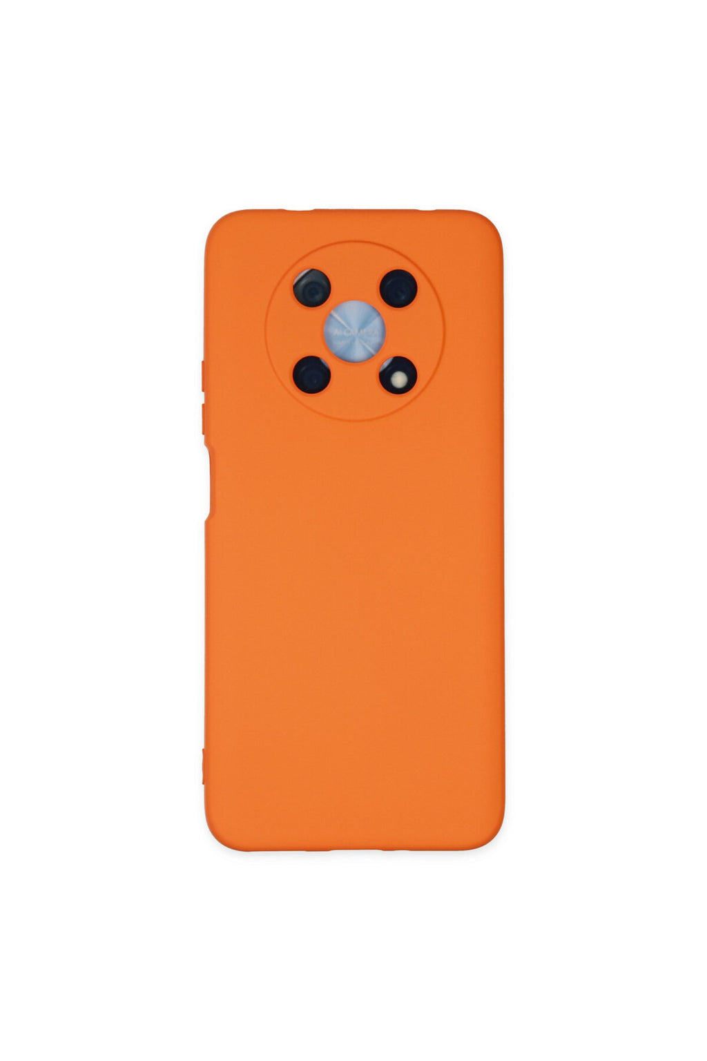 Huawei Nova Y90 Uyumlu Kılıf Nano içi Kadife Silikon - Turuncu