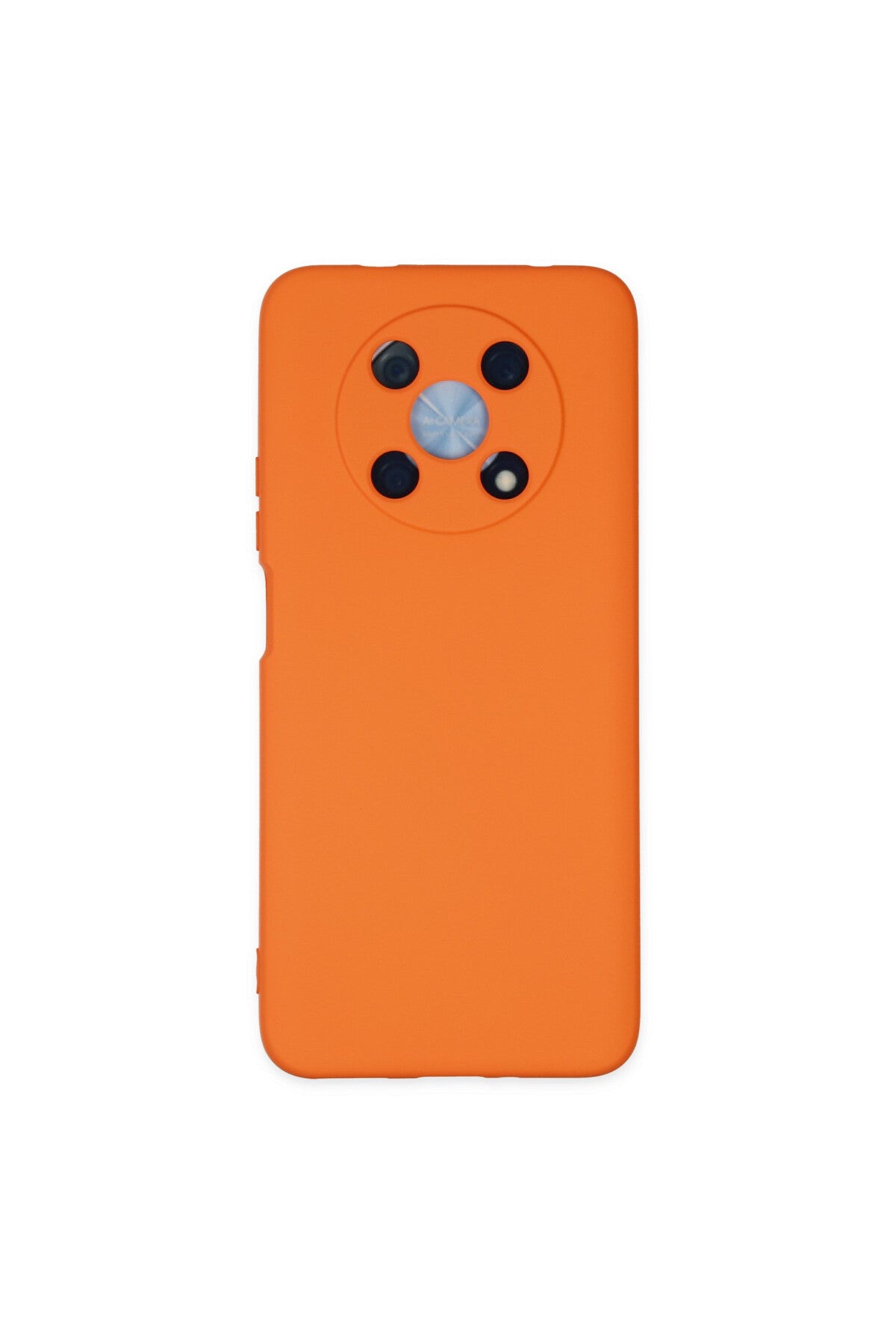 Huawei Nova Y90 Uyumlu Kılıf Nano içi Kadife Silikon - Turuncu