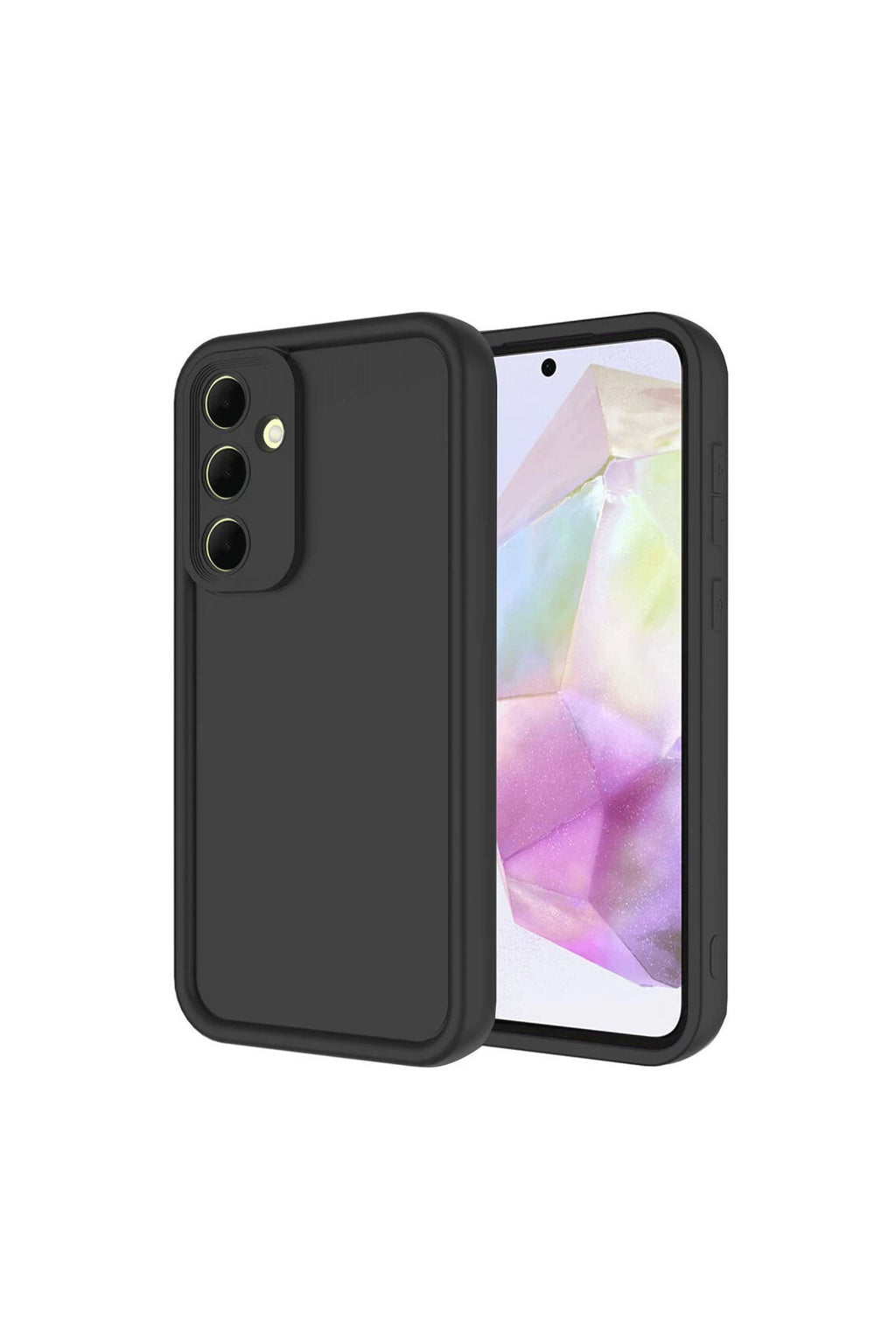 Samsung Galaxy A36 Uyumlu Kılıf Viera Silikon - Siyah