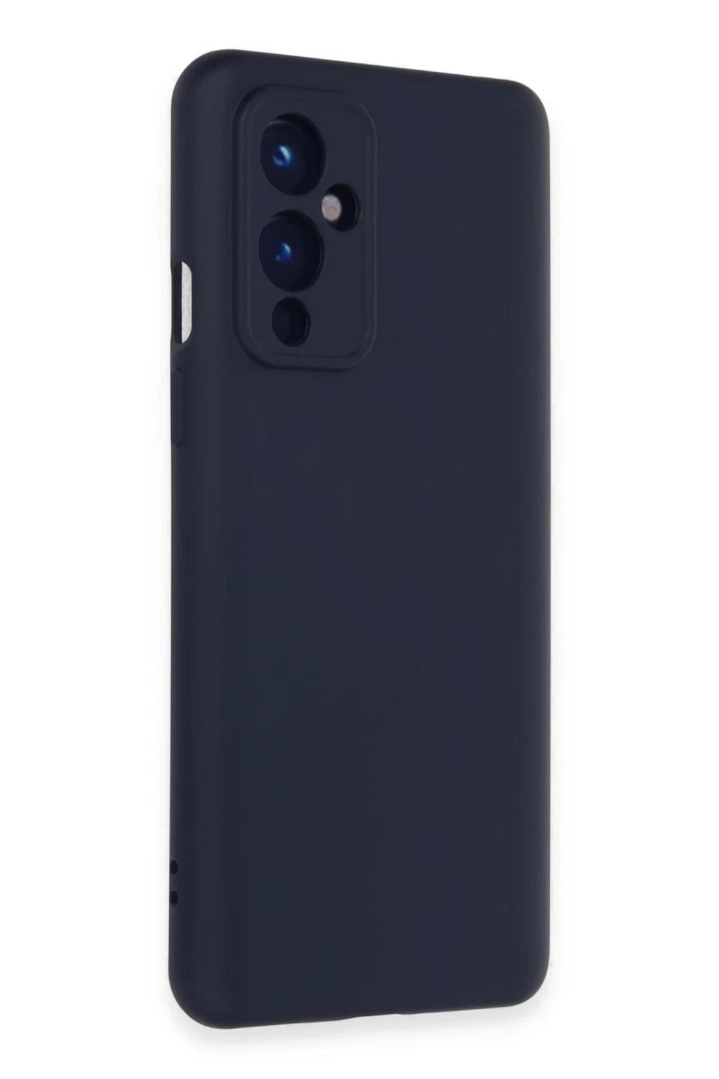 One Plus 9 Kılıf Nano içi Kadife Silikon - Lacivert