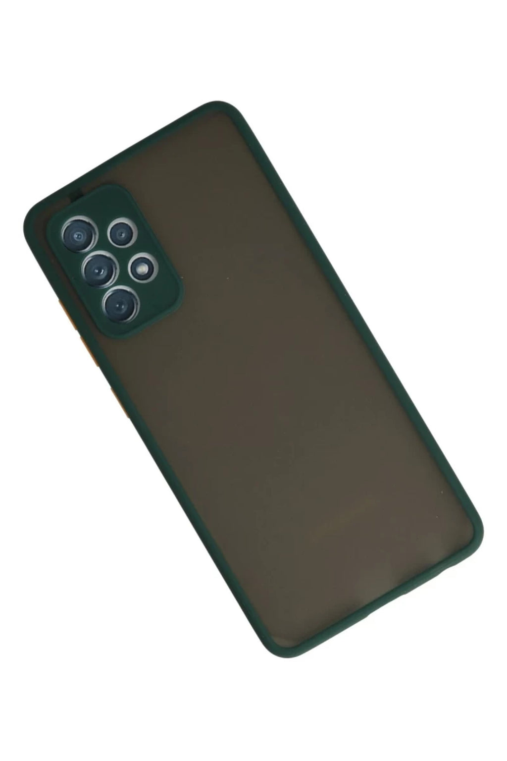 Samsung Galaxy A72 Uyumlu Kılıf Montreal Silikon Kapak - Koyu Yeşil