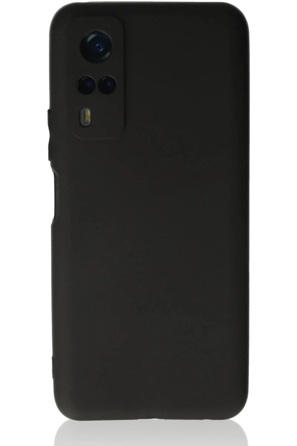 Vivo Y53S Uyumlu Kılıf First Silikon - Siyah