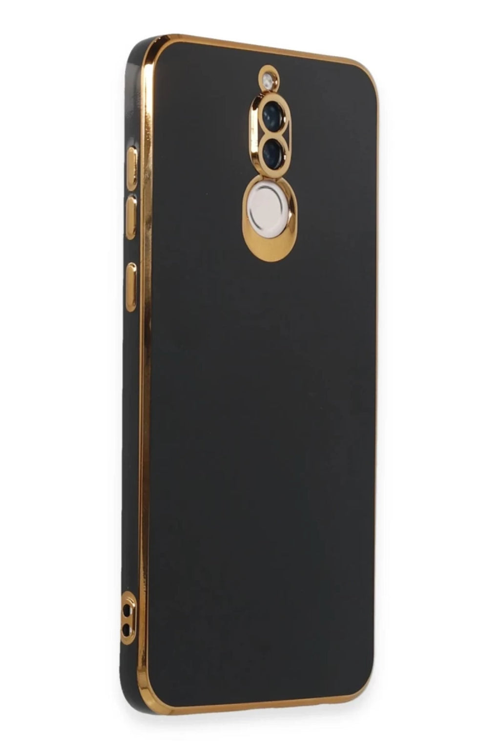 Huawei Mate 10 Lite Uyumlu Kılıf Volet Silikon - Siyah
