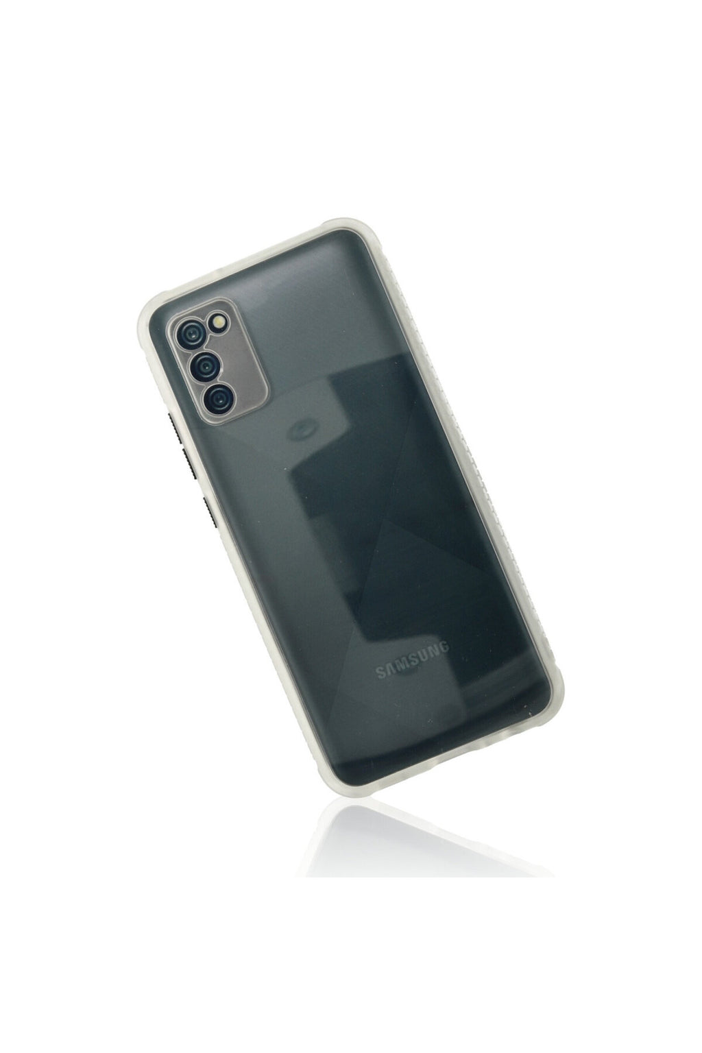 Samsung Galaxy A02S Uyumlu Kılıf Miami Şeffaf Silikon - Şeffaf