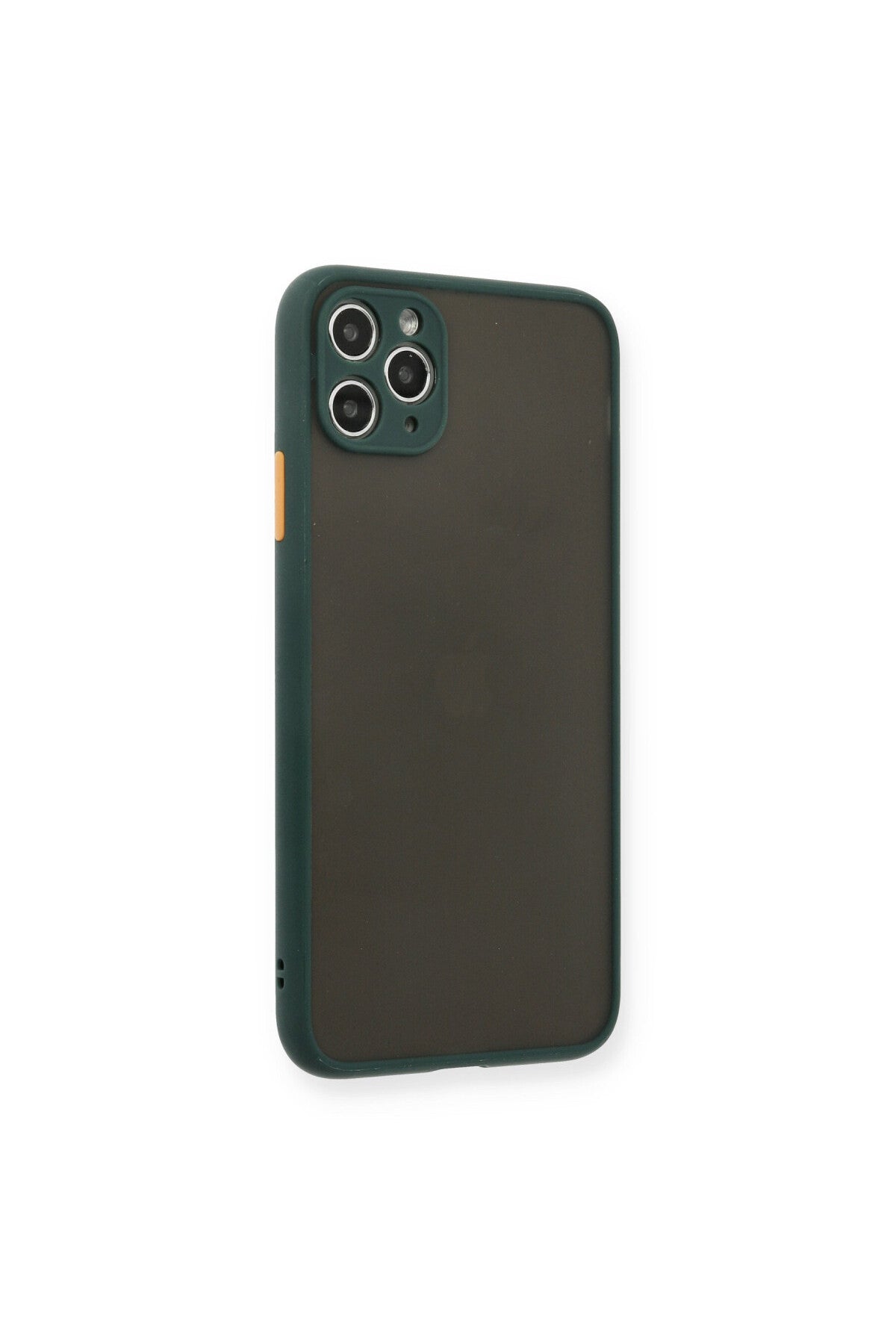 Apple iPhone 11 Pro Max Uyumlu Kılıf Montreal Silikon Kapak - Yeşil
