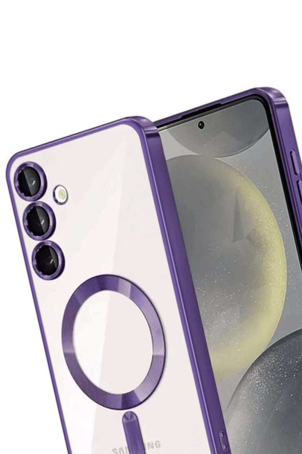 Samsung Galaxy A16 5G Uyumlu Kross Magneticsafe Kapak - Mor
