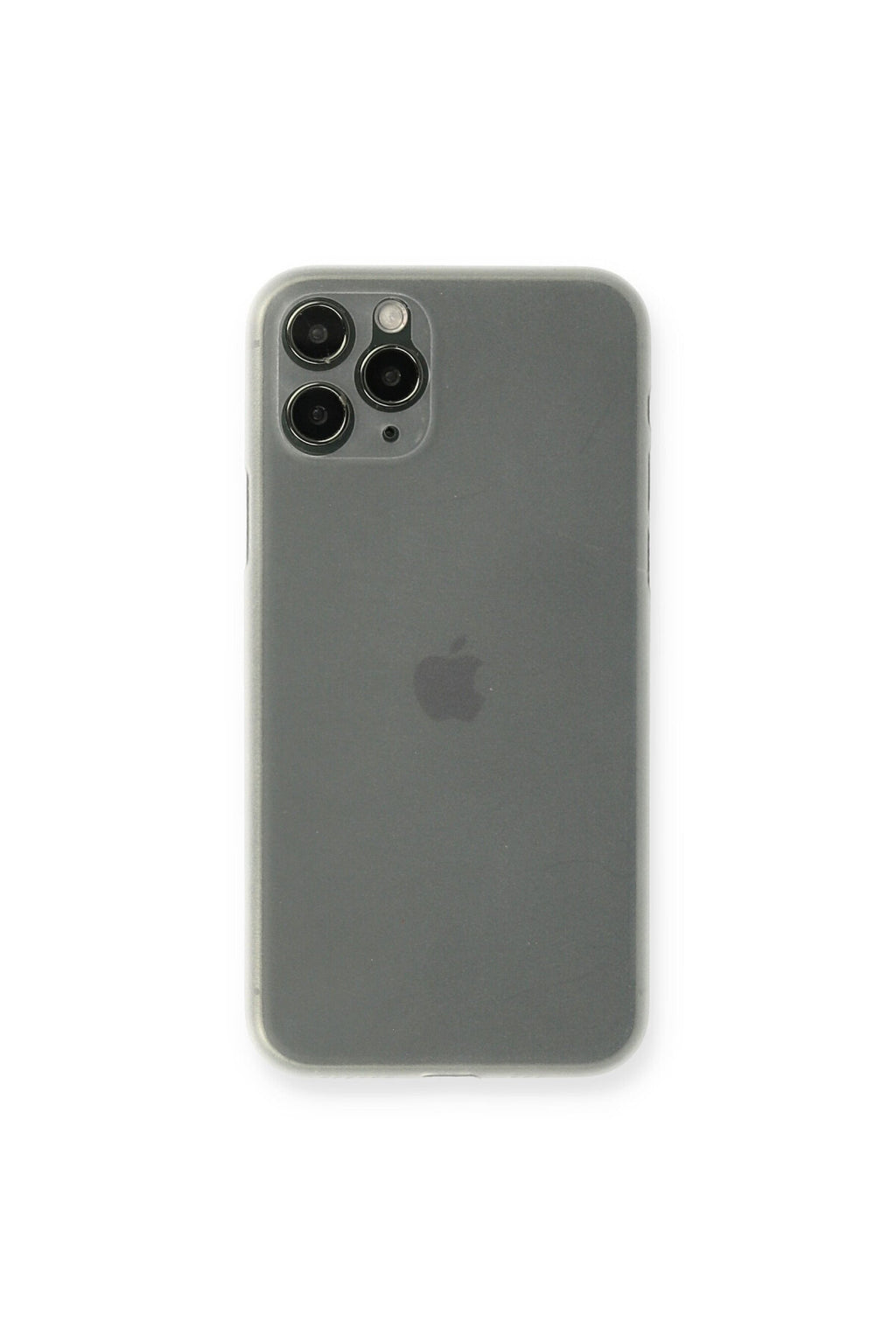Apple iPhone 11 Pro Max Uyumlu Kılıf PP Ultra İnce Kapak - Beyaz