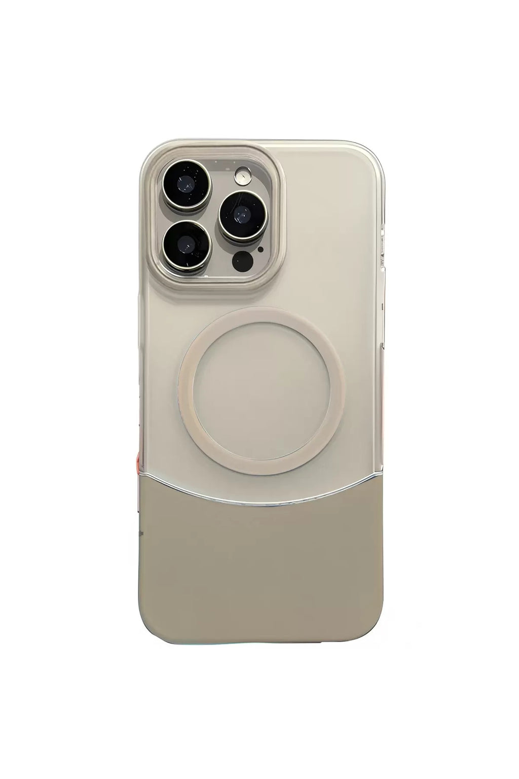 Joko Apple iPhone 14 Pro Max Uyumlu Velar Magsafe Kapak - Natural Grey