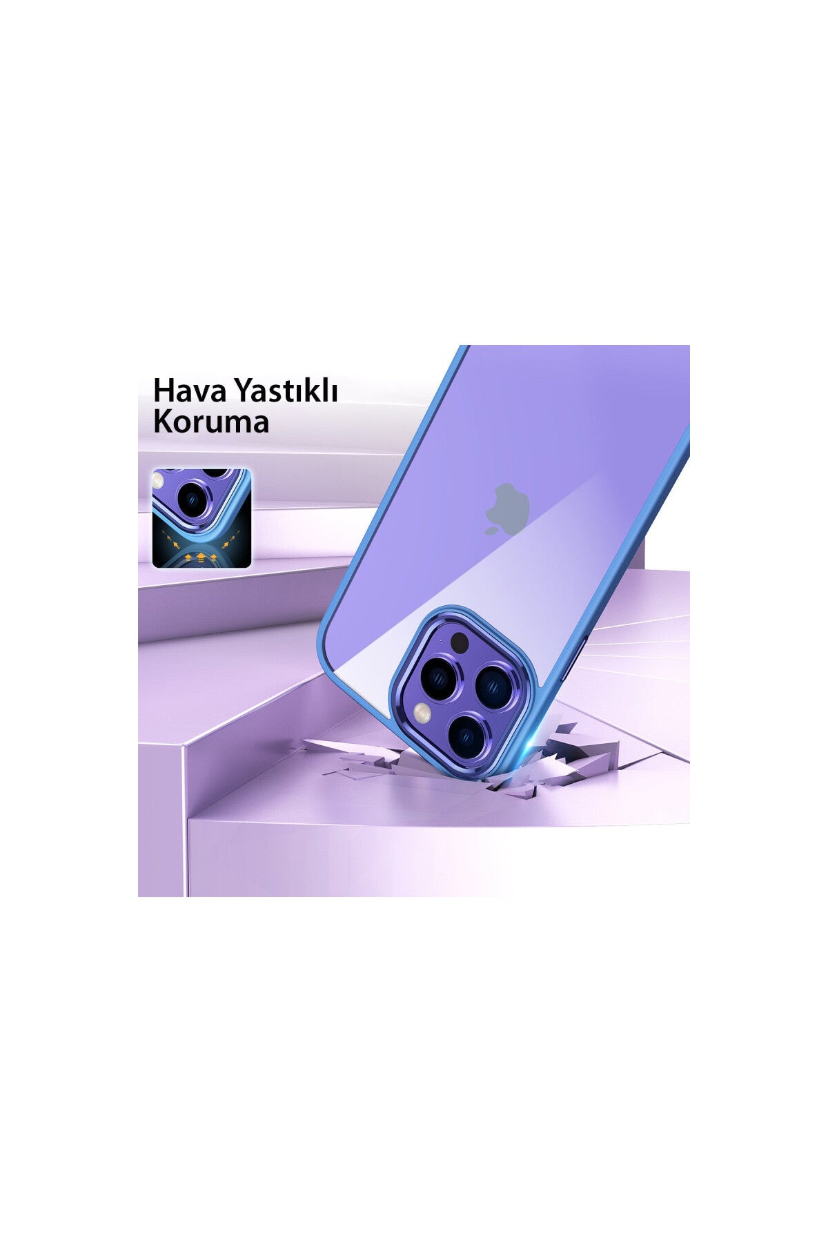 Apple iPhone 14 Pro Max Uyumlu Kılıf Power Silikon - Siyah
