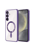 Samsung Galaxy S23 Uyumlu Kılıf Kross Magneticsafe Kapak - Mor