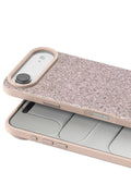 Onegif Apple iPhone 17 Air Uyumlu Bright Simli Kapak - Pembe
