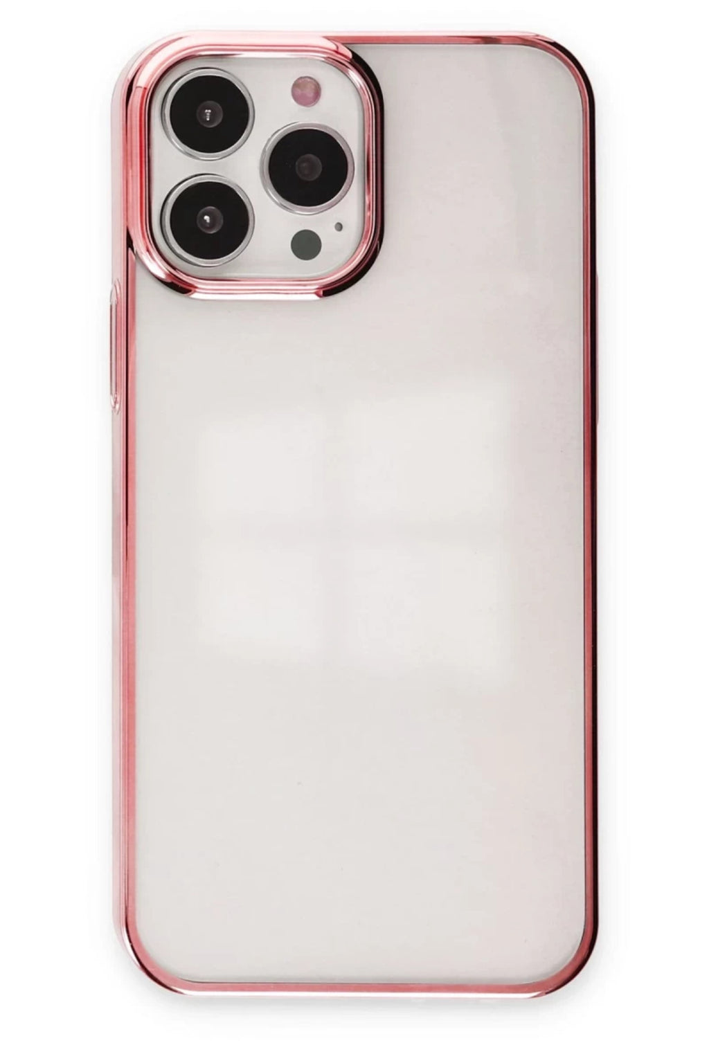 Apple iPhone 13 Pro Max Uyumlu Kılıf Element Silikon - Pembe