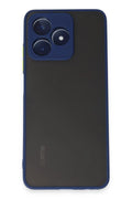 Realme C53 Uyumlu Kılıf Montreal Silikon Kapak - Lacivert