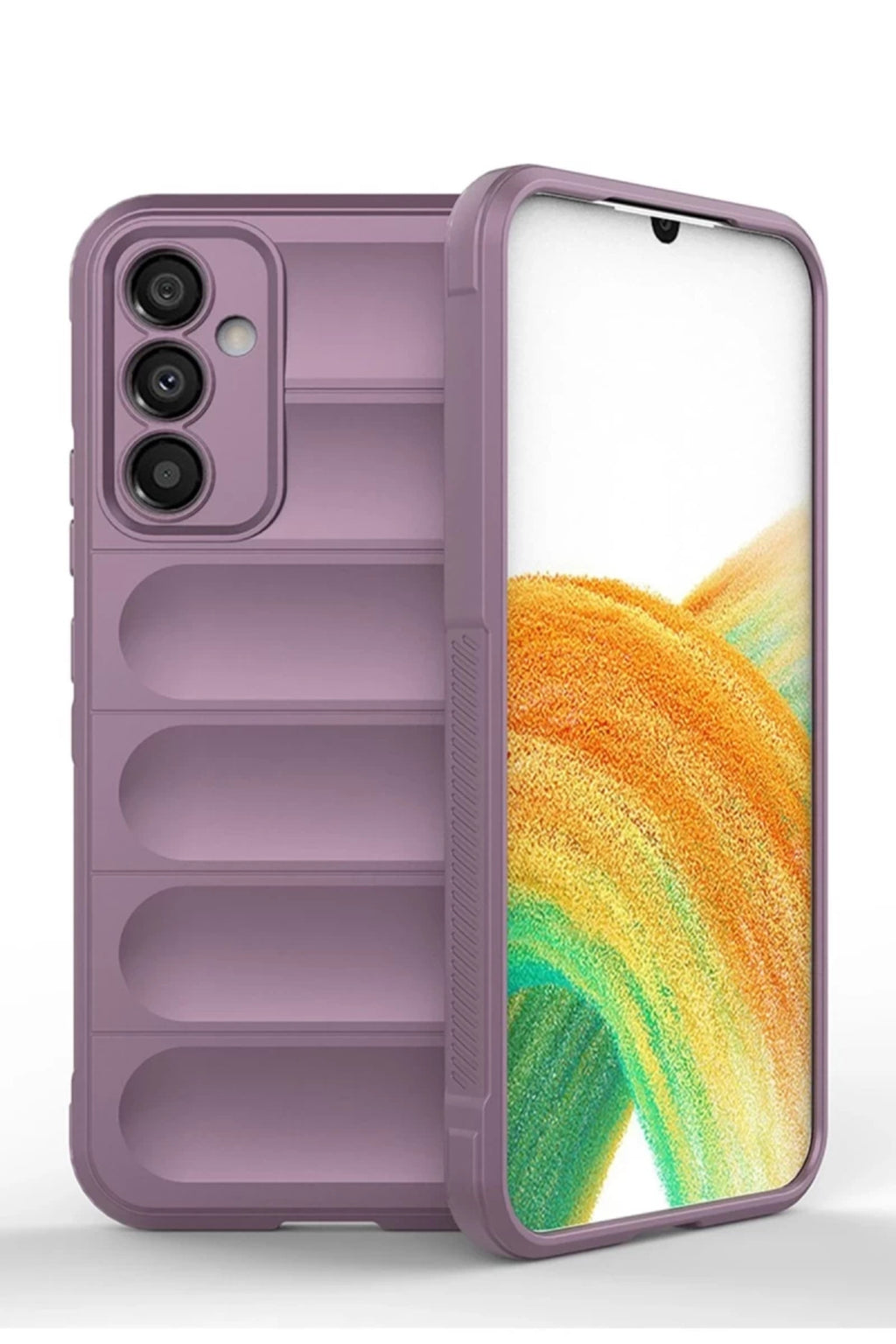 Samsung Galaxy M14 5G Uyumlu Kılıf Optimum Silikon - Mor