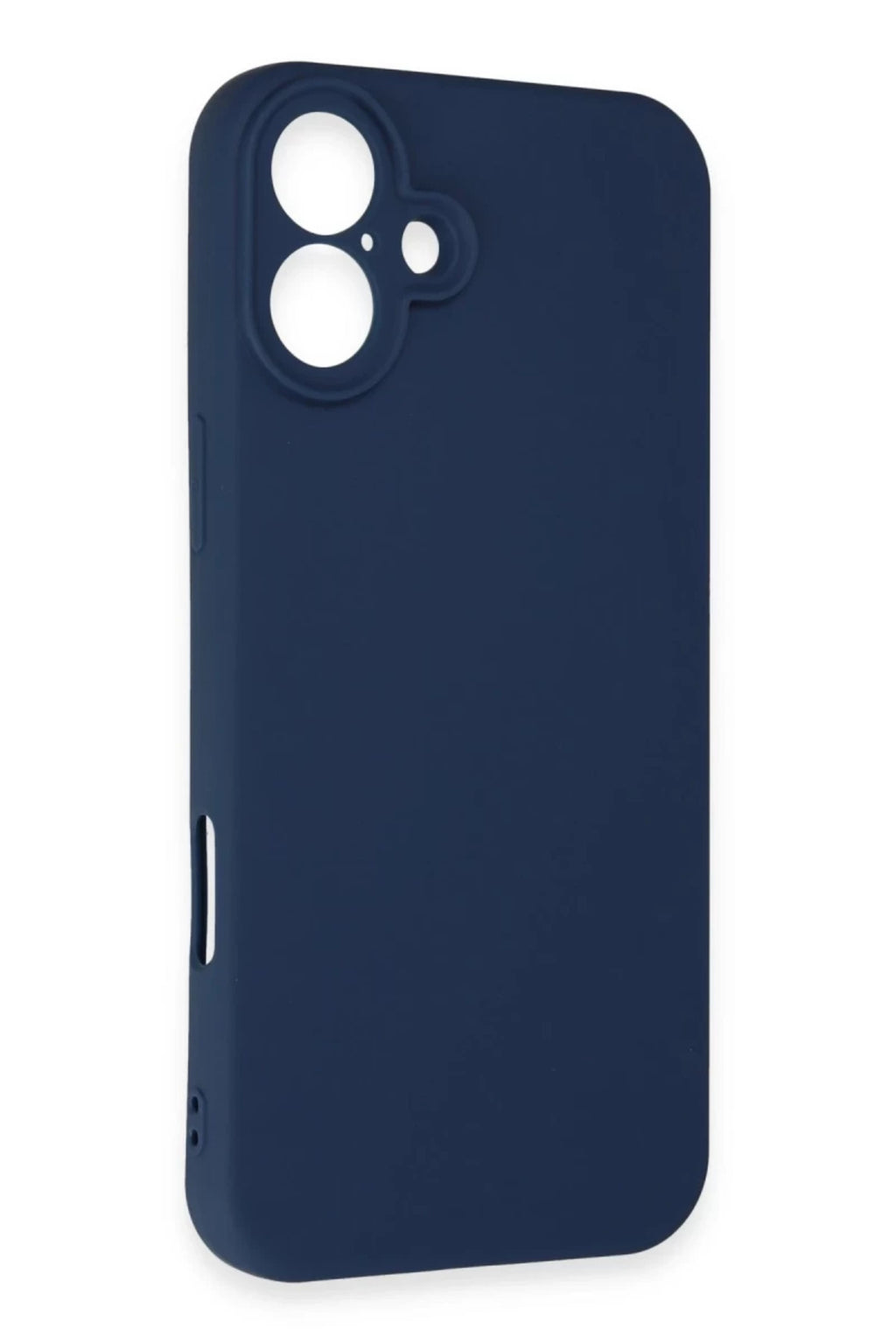Apple iPhone 16 Uyumlu Kılıf First Silikon - Lacivert