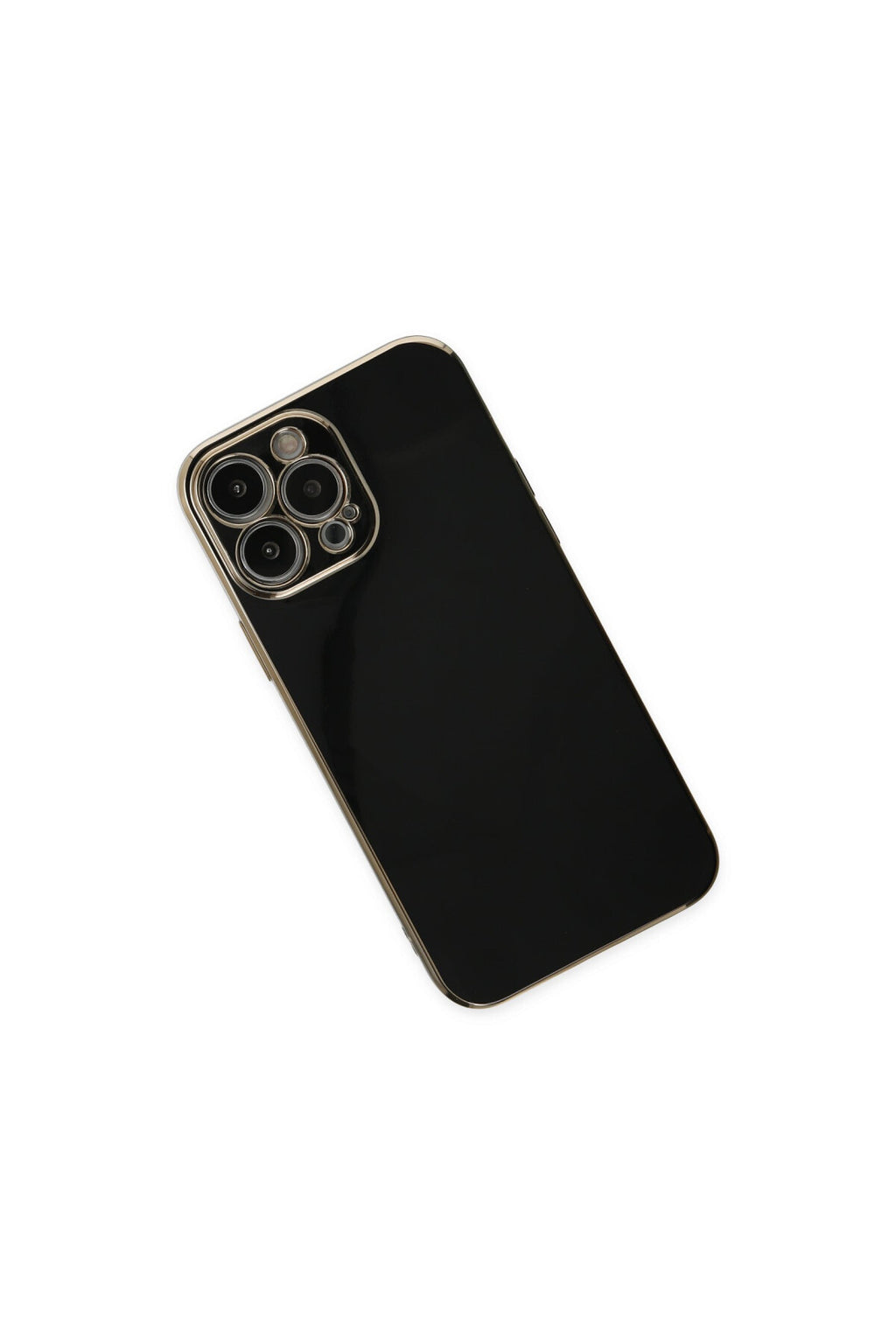 Apple iPhone 14 Pro Uyumlu Kılıf Volet Silikon - Siyah