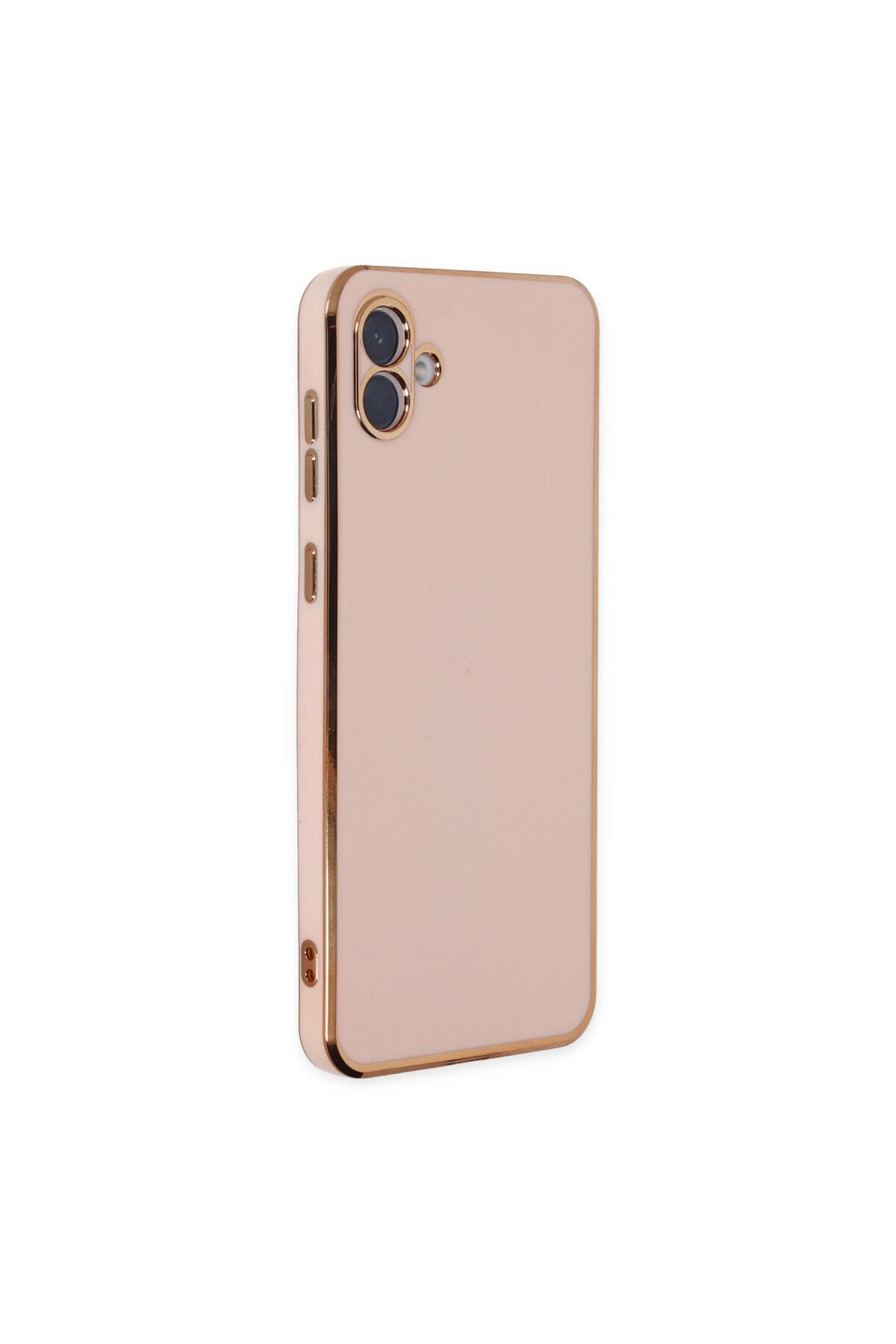 Samsung Galaxy A04 Uyumlu Kılıf Volet Silikon - Pembe