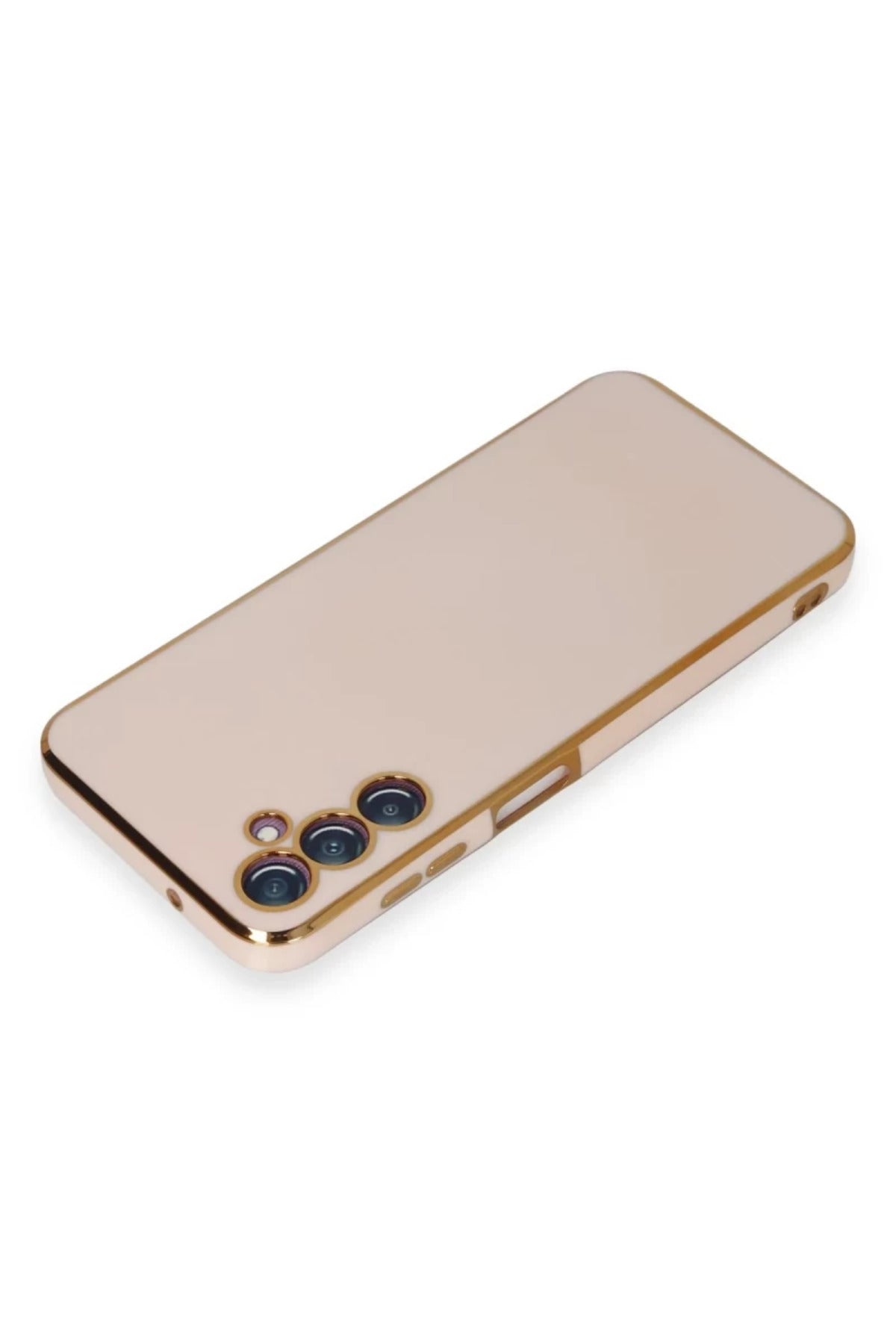 Samsung Galaxy M14 5G Uyumlu Kılıf Volet Silikon - Pembe