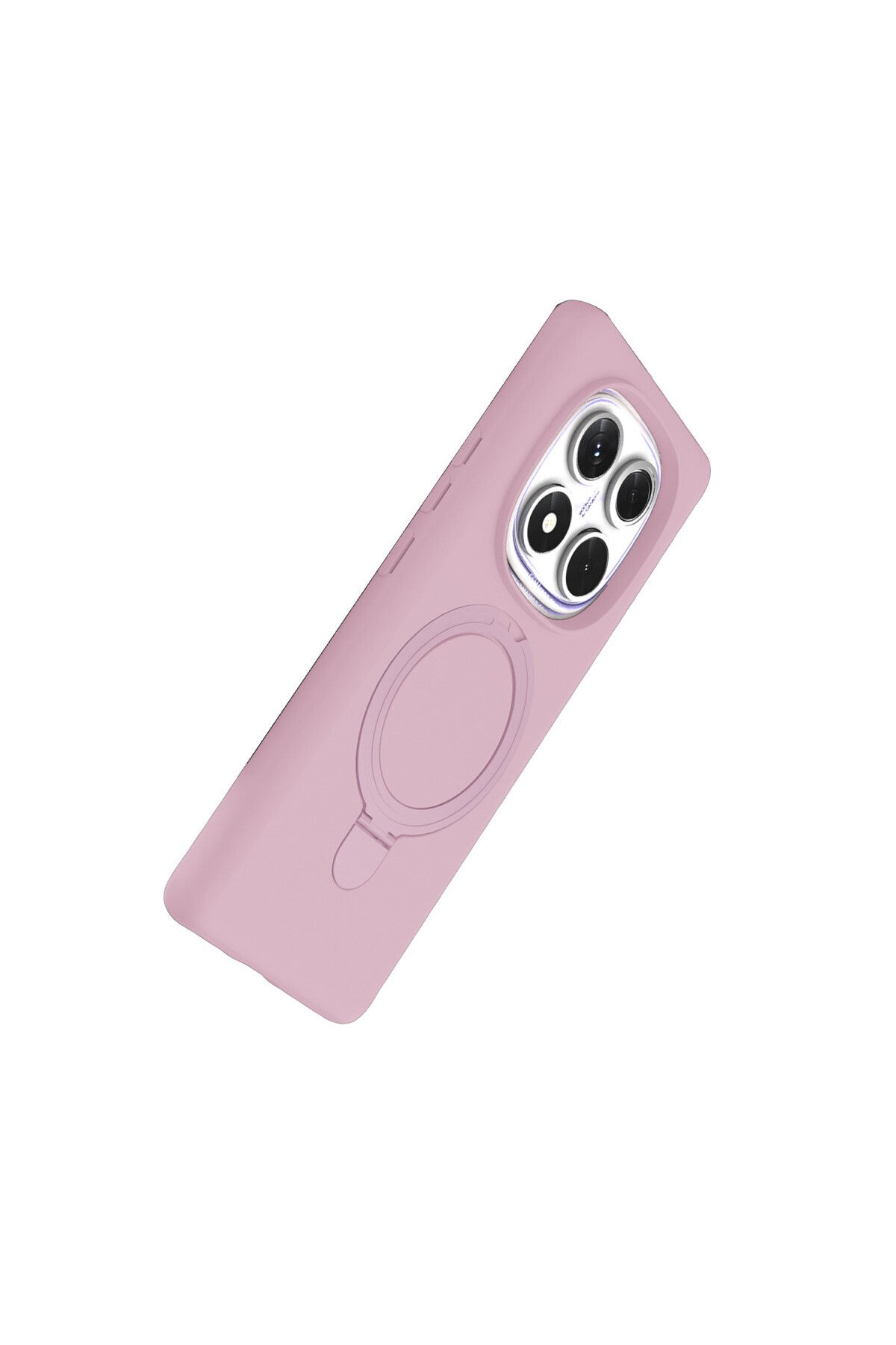 Xiaomi Redmi Note 14 Pro 5G Uyumlu Regal Magsafe Standlı Kapak - Açık Pembe