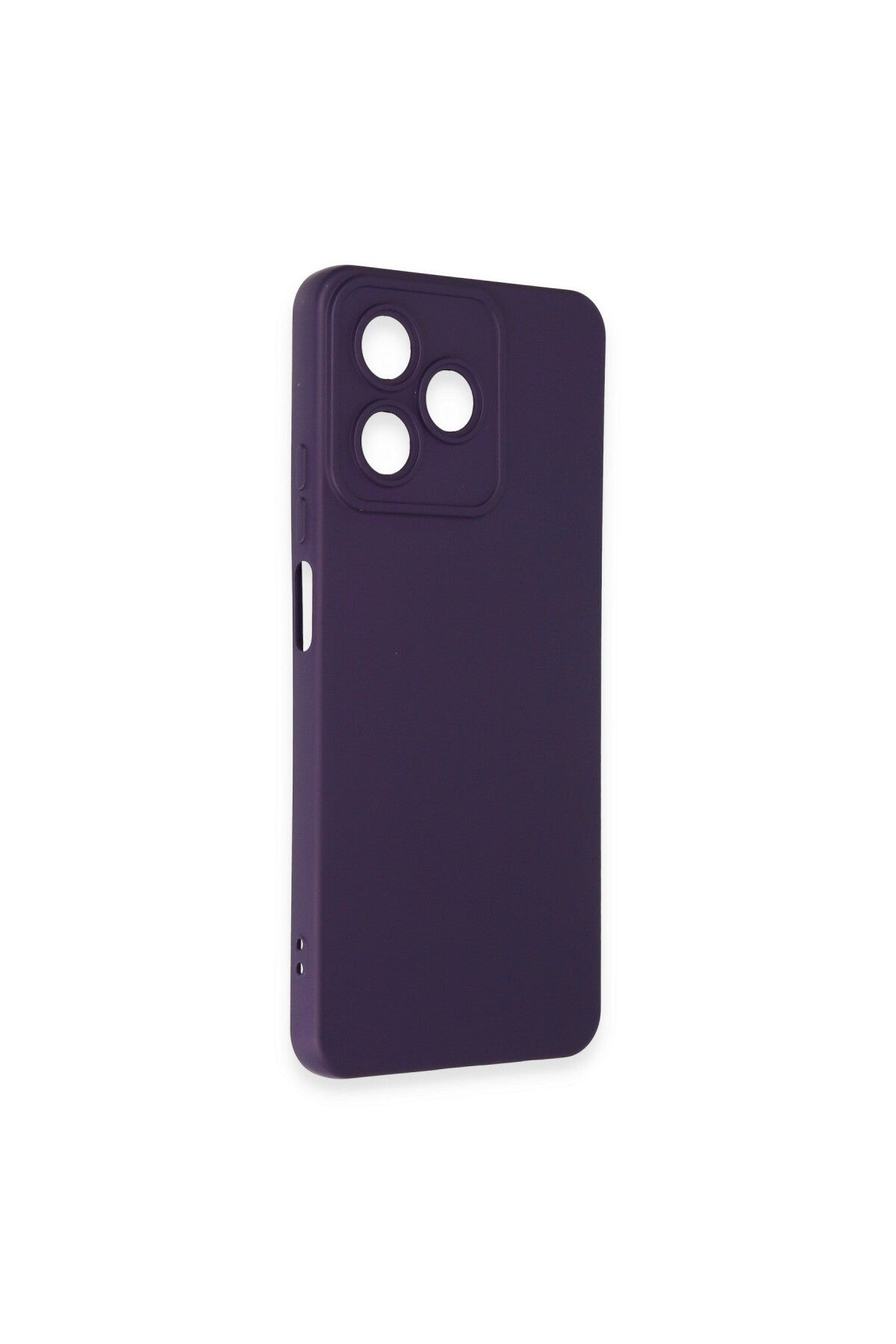 Realme C53 Uyumlu Kılıf Nano içi Kadife Silikon - Mor