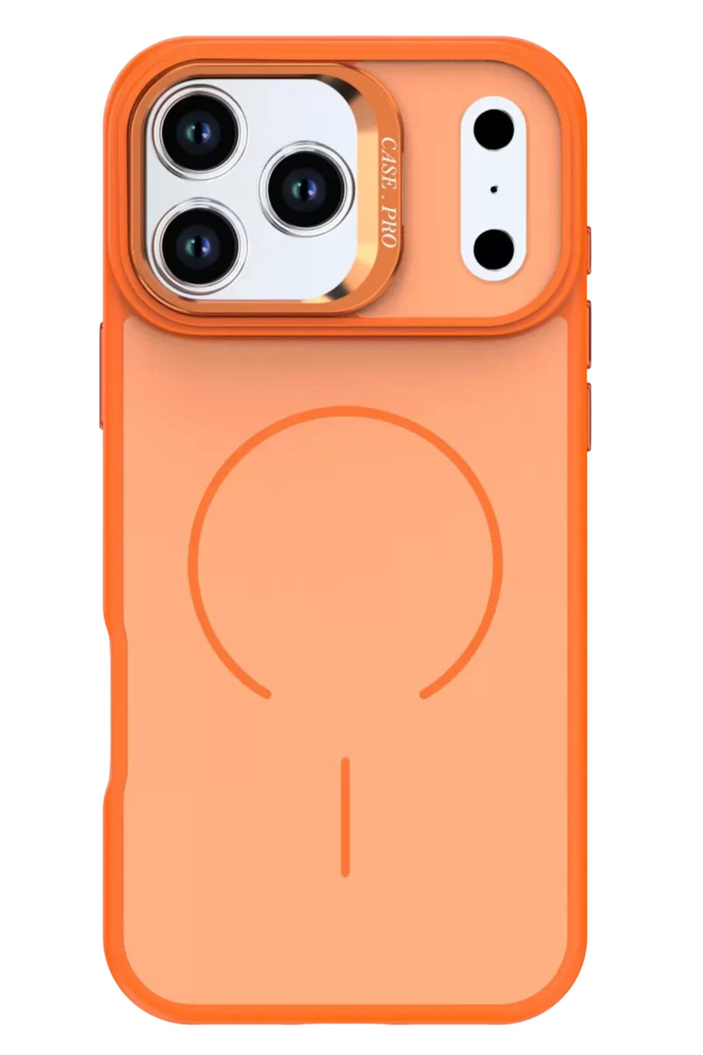 Joko Apple iPhone 17 Pro Uyumlu Flexa Magsafe Kapak - Turuncu