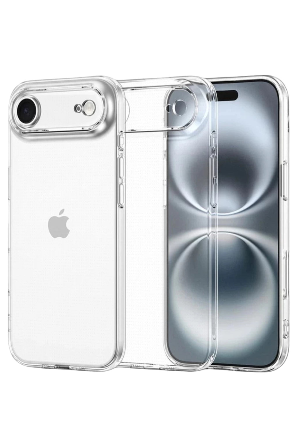 Apple iPhone 17 Air Uyumlu Lüx Şeffaf Silikon - Şeffaf