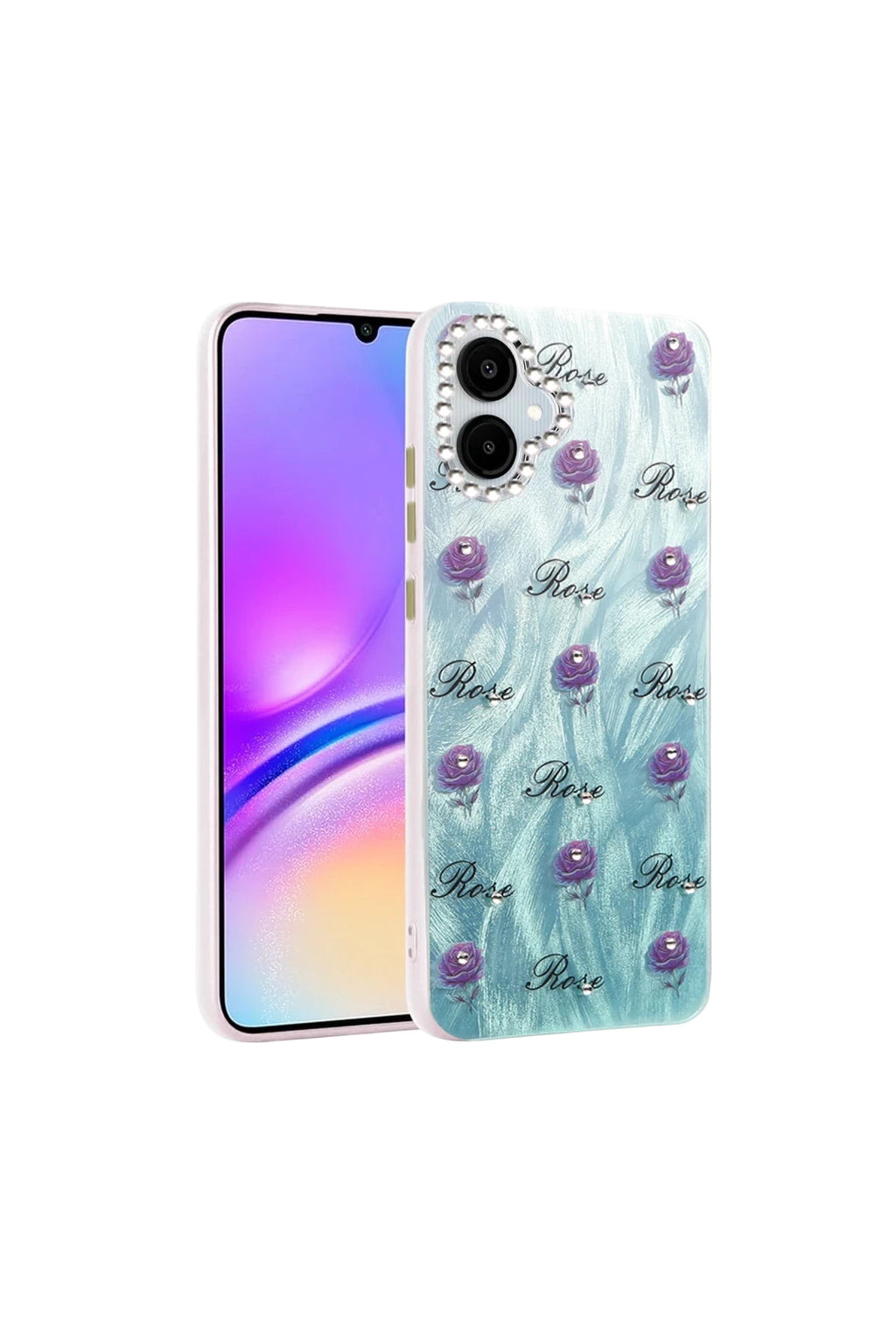 Samsung Galaxy A06 Uyumlu Kılıf Blade Aynalı Desenli Kapak - Desen 9