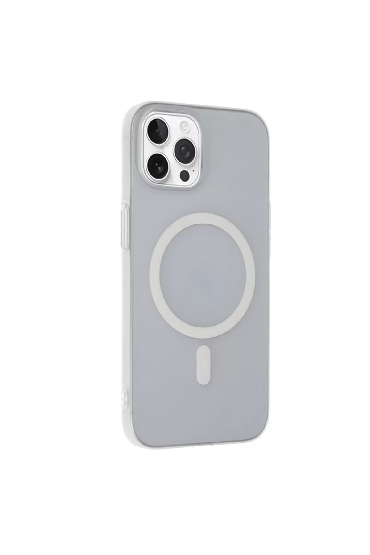 Joko Apple iPhone 15 Pro Uyumlu Tuna PC Slim Magsafe Kapak - Şeffaf