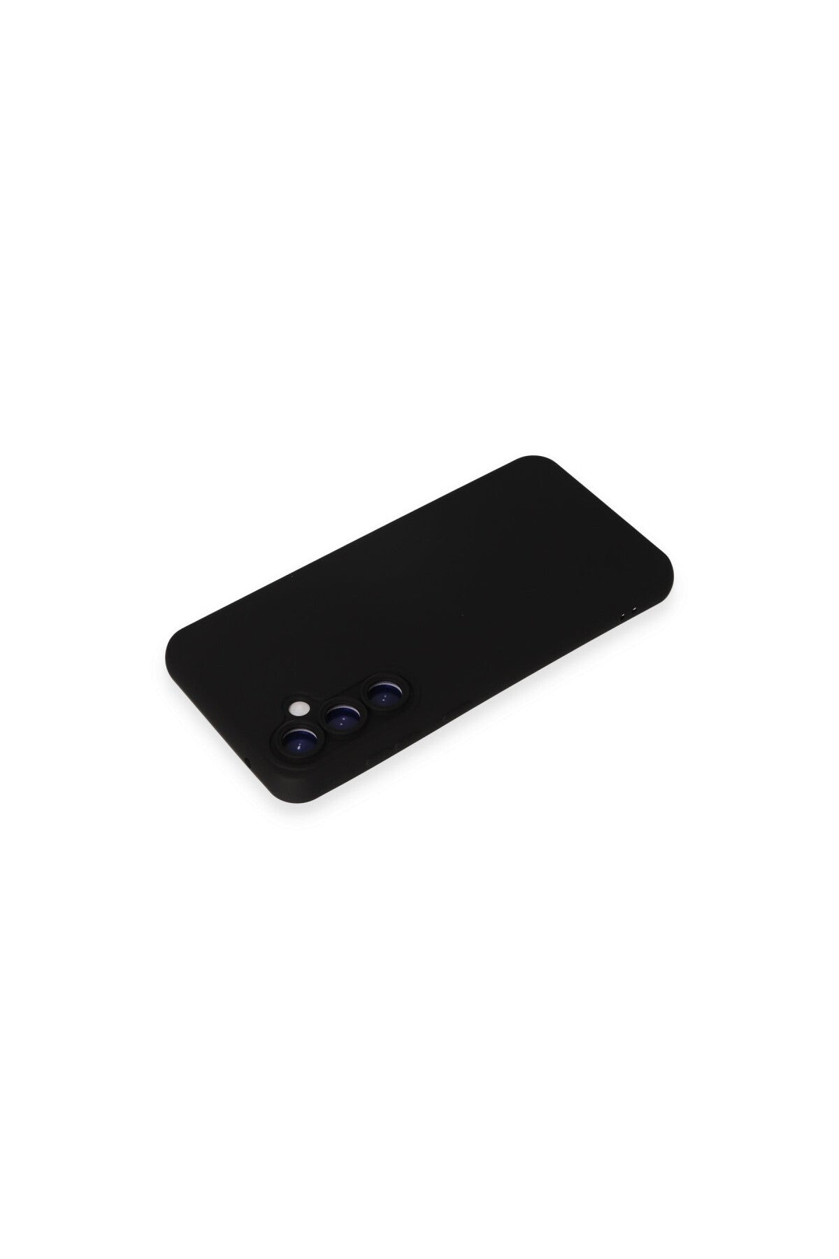 Samsung Galaxy S24 Uyumlu Kılıf Nano içi Kadife Silikon - Siyah