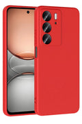 Realme C75 4G Uyumlu First Silikon - Kırmızı