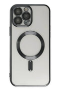 Apple iPhone 14 Pro Uyumlu Kılıf Kross Magneticsafe Kapak - Siyah