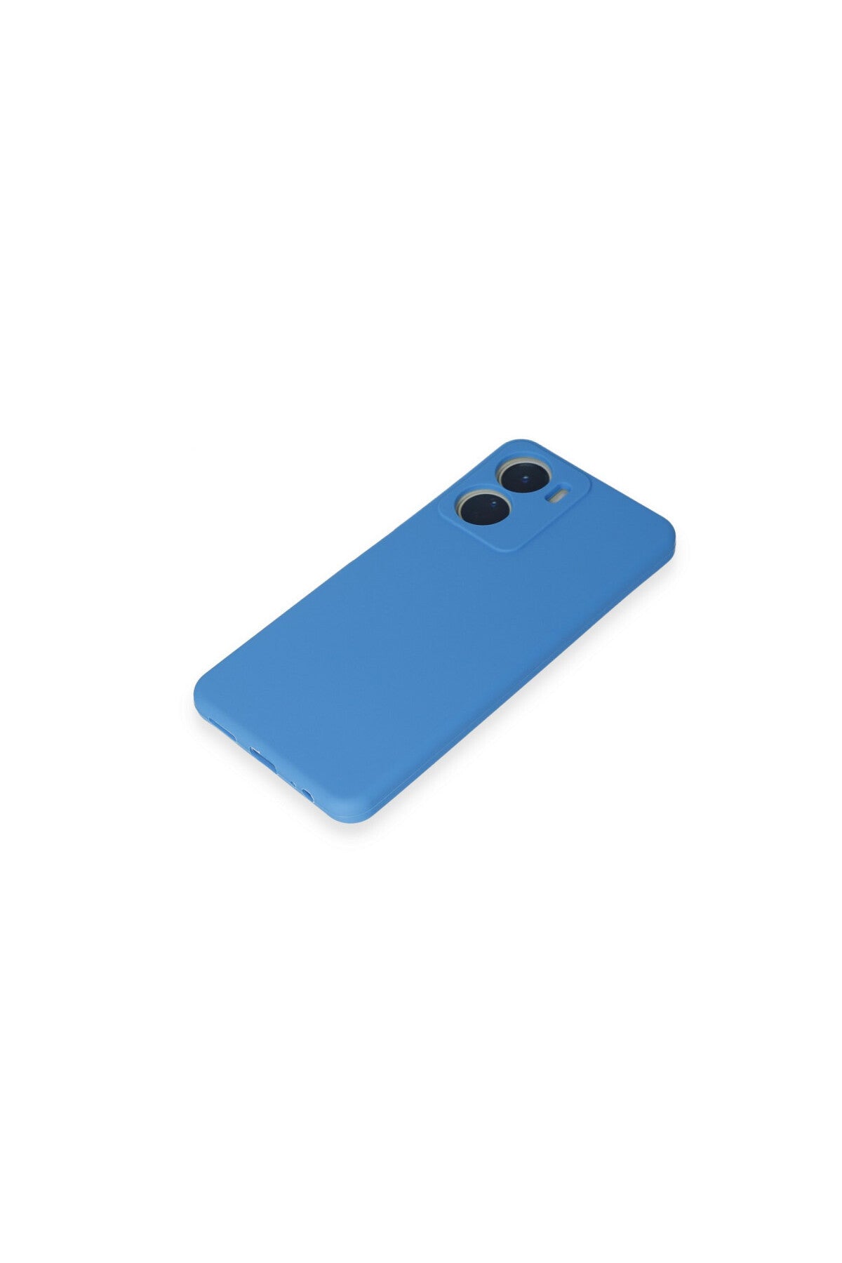 Vivo Y16 Uyumlu Kılıf First Silikon - Mavi