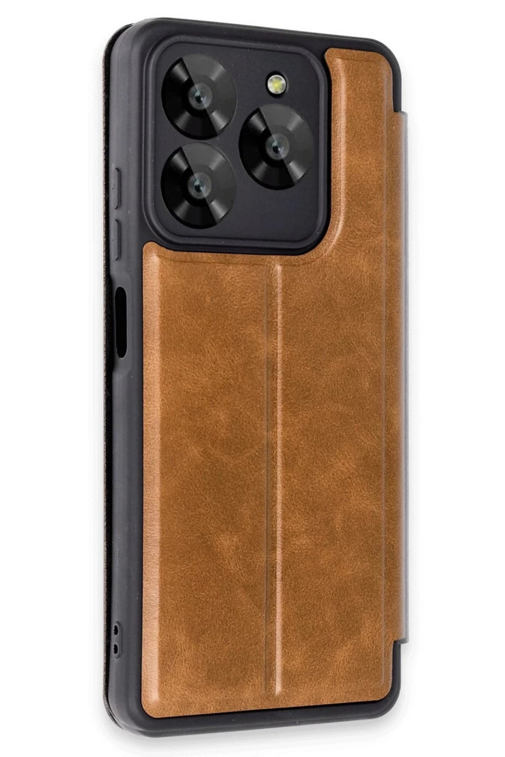 General Mobile Era 30 Kılıf Flip Cover - Taba