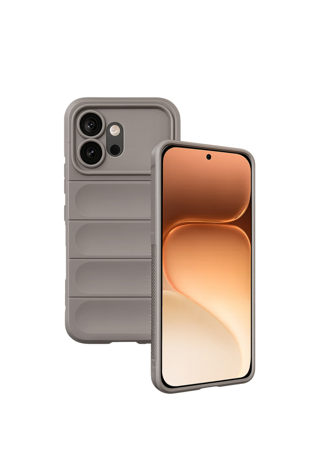 Huawei Honor 600 Uyumlu Optimum Silikon - Gri