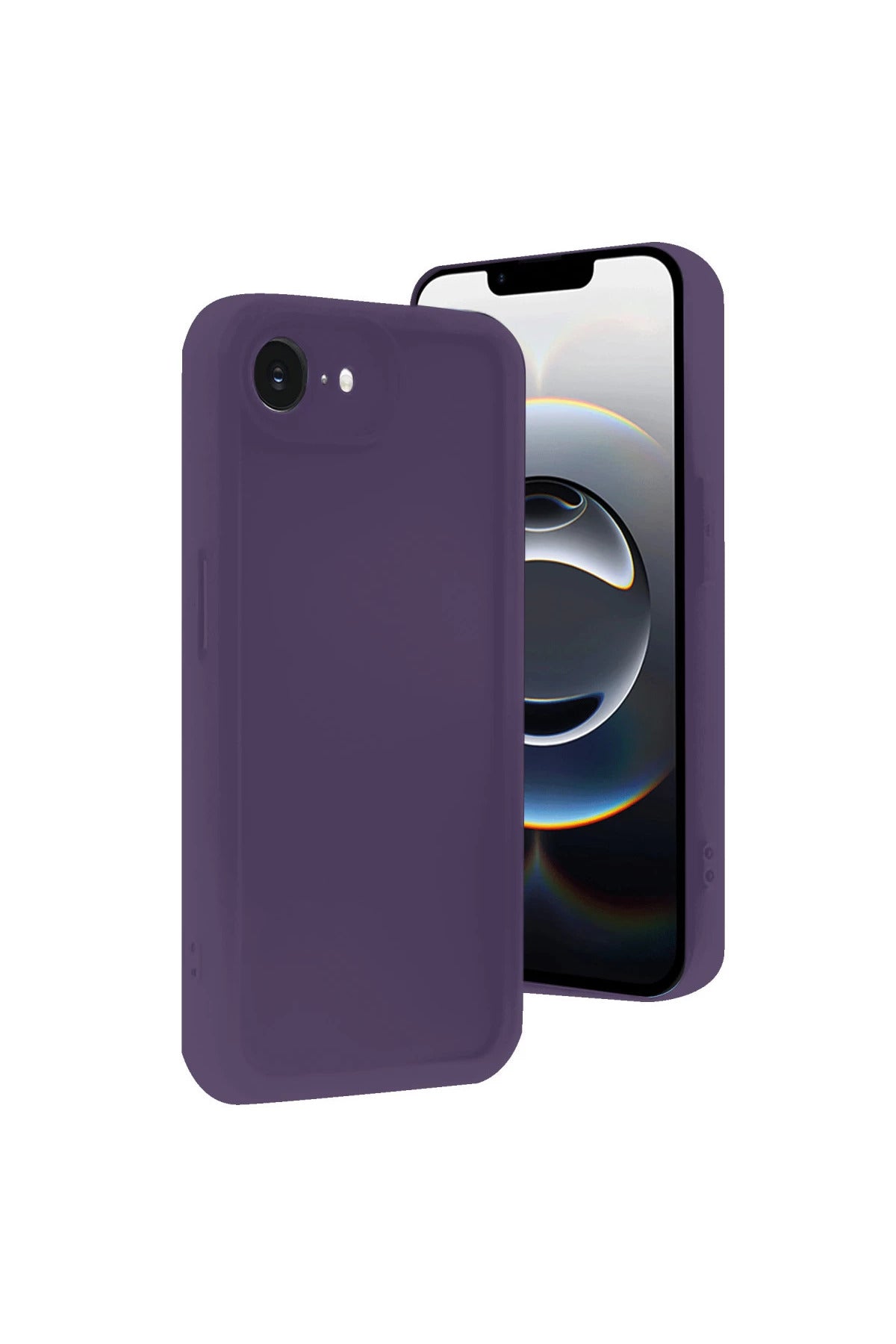 Apple iPhone 16E Uyumlu Kılıf Viera Silikon - Mor