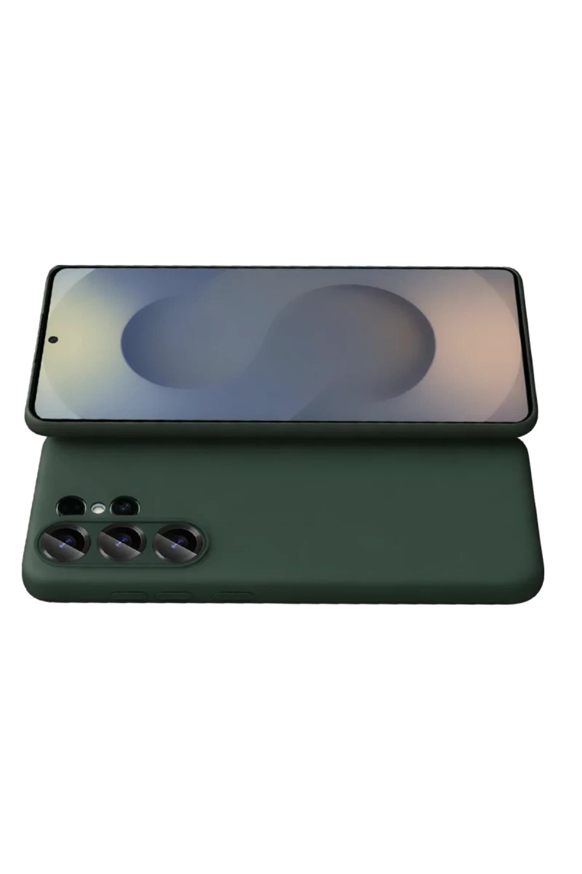 Samsung Galaxy S26 Ultra Uyumlu First Silikon - Koyu Yeşil