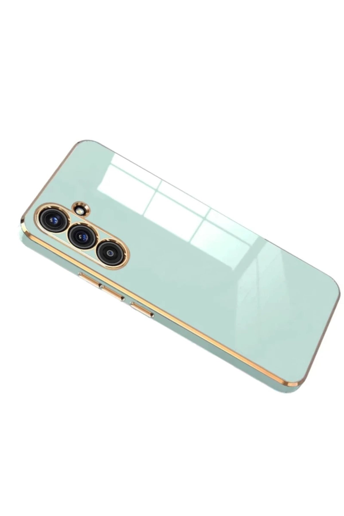 Samsung Galaxy A17 5G Uyumlu Volet Silikon - Açık Yeşil