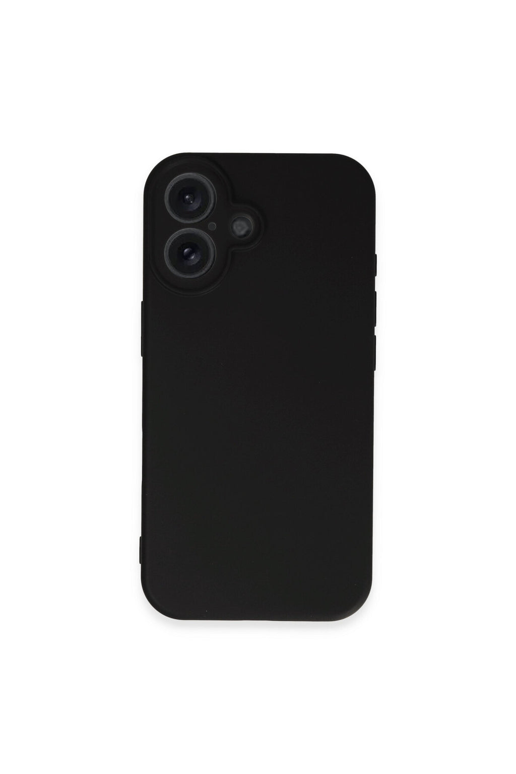 Apple iPhone 16 Plus Uyumlu Kılıf First Silikon - Siyah