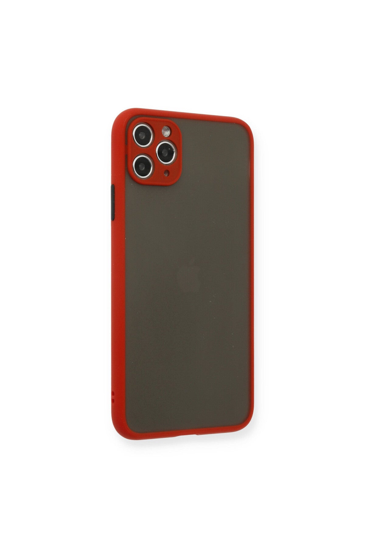 Apple iPhone 11 Pro Max Uyumlu Kılıf Montreal Silikon Kapak - Kırmızı