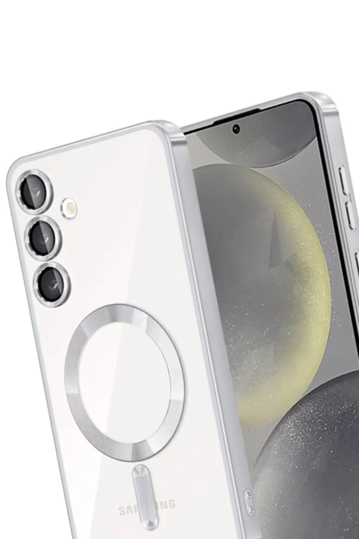 Samsung Galaxy A36 Uyumlu Kross Magneticsafe Kapak - Titan Gri